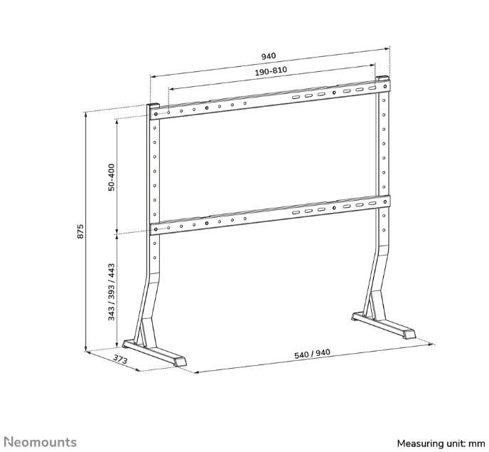 Neomounts DS45-430BL18 | 46" - 90"