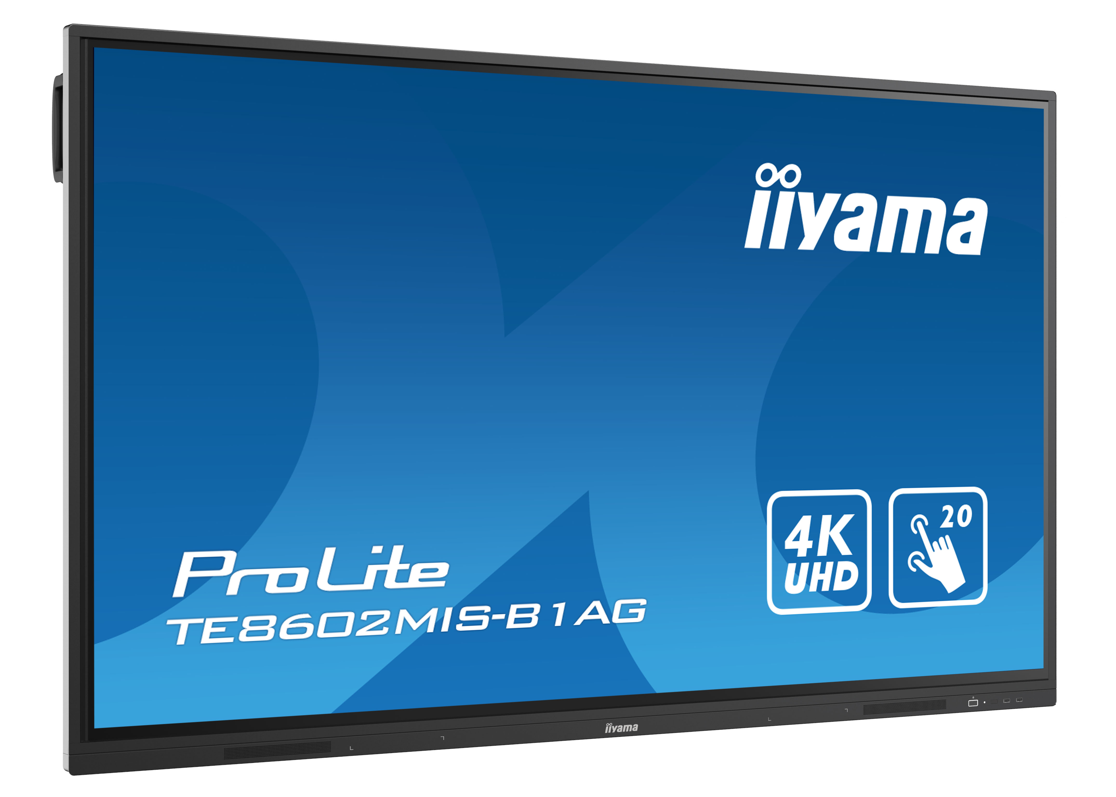 Iiyama ProLite TE8602MIS-B1AG | 86" (217,4cm) | Interaktives 86'' LCD Touchscreen-Display mit 4K-Auflösung und integrierter Whiteboard-Software