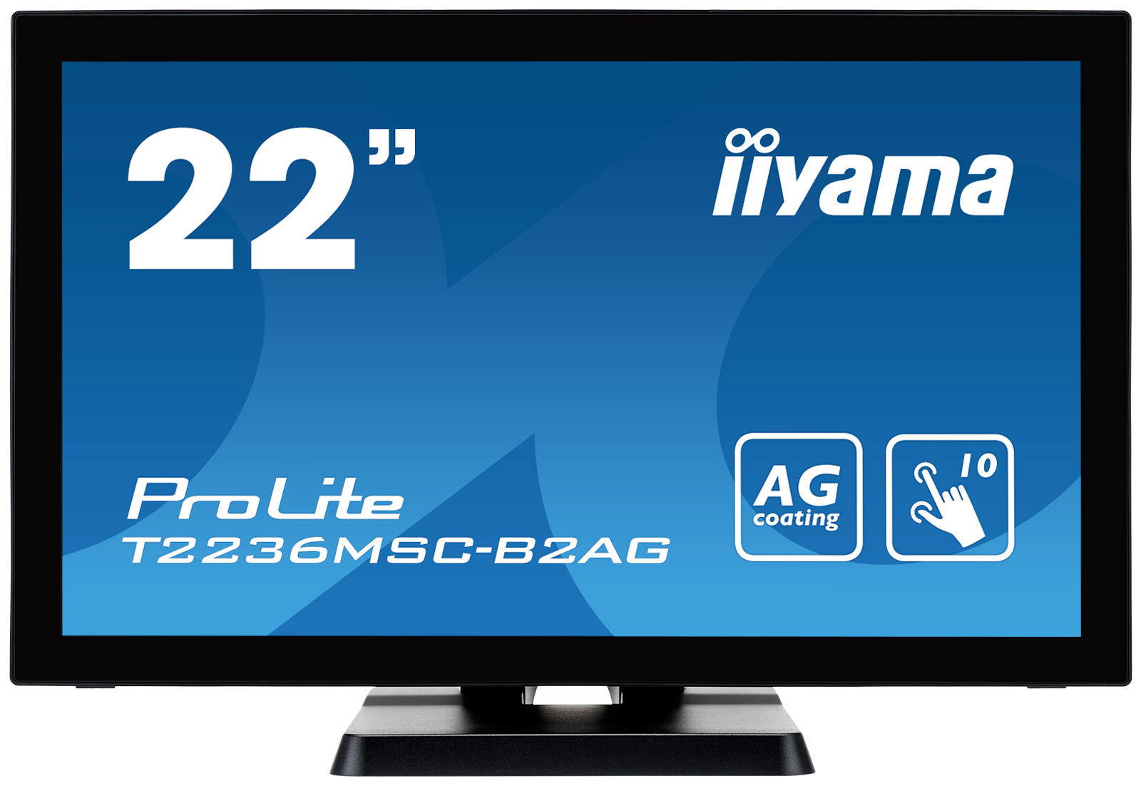 Iiyama ProLite T2236MSC-B2AG | 22" (55 cm) | 10-Punkt Multitouch