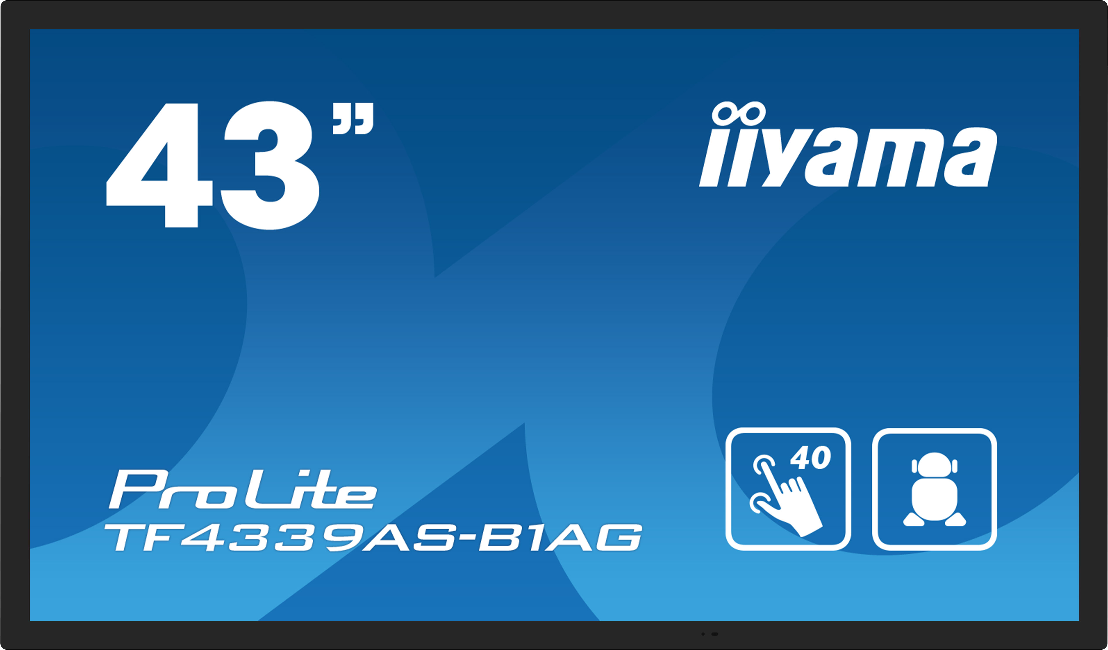 Iiyama ProLite TF4339AS-B1AG | 43" Interaktives PCAP Touch-Display mit Android, 4K, EShare, iiSignage² & FailOver | Ideal für Konferenzräume, Einzelhandel & Kioske Iiyama ProLite TF4339AS-B1AG | 43" Interaktives PCAP Touch-Display mit Android, 4K, EShare, iiSignage² & FailOver | Ideal für Konferenzräume, Einzelhandel & Kioske