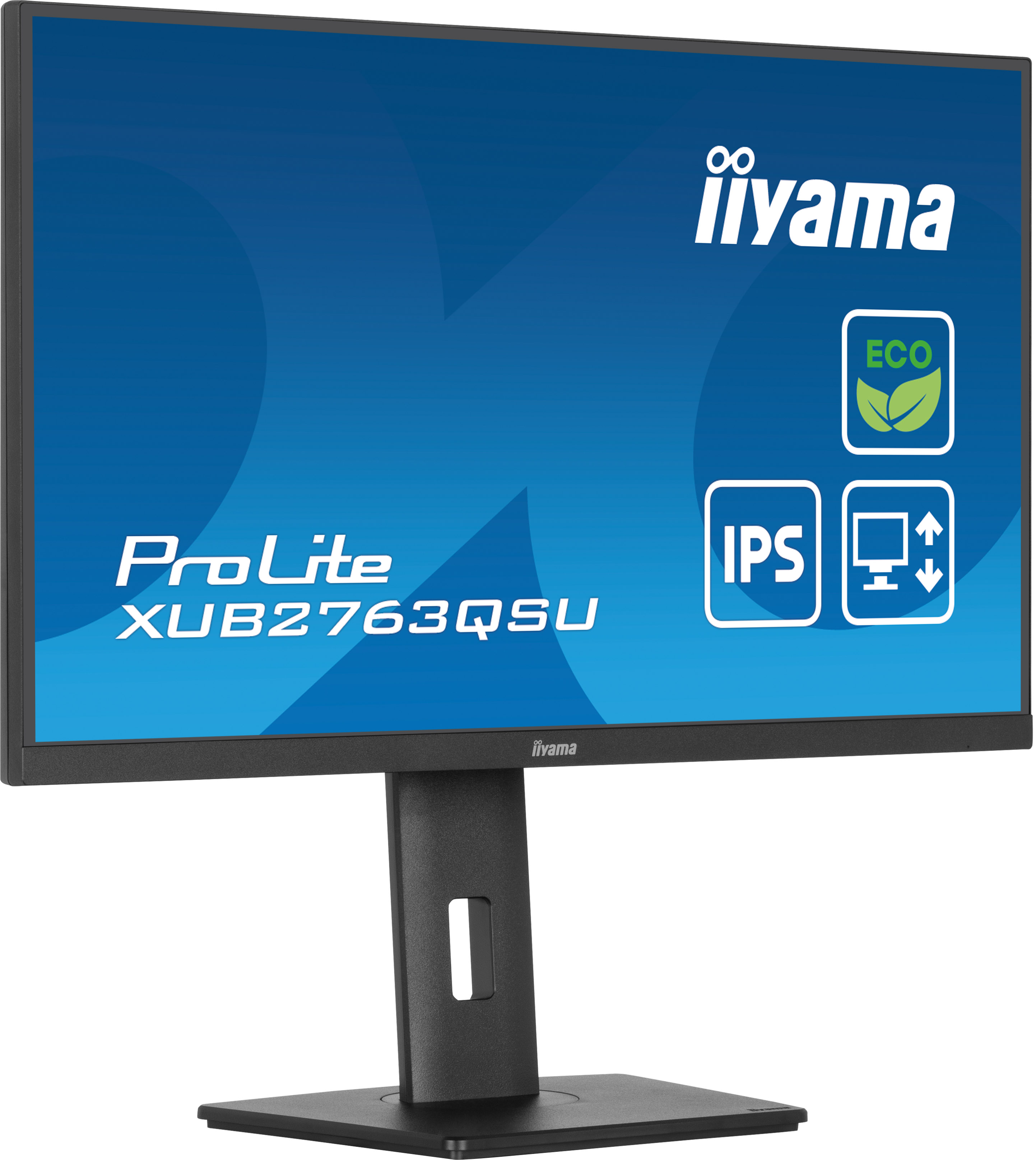 Iiyama ProLite XUB2763QSU-B1 | 27" Monitor mit IPS-Panel-Technologie, QHD -Auflösung, Energieklasse B Iiyama ProLite XUB2763QSU-B1 | 27" Monitor mit IPS-Panel-Technologie, QHD -Auflösung, Energieklasse B