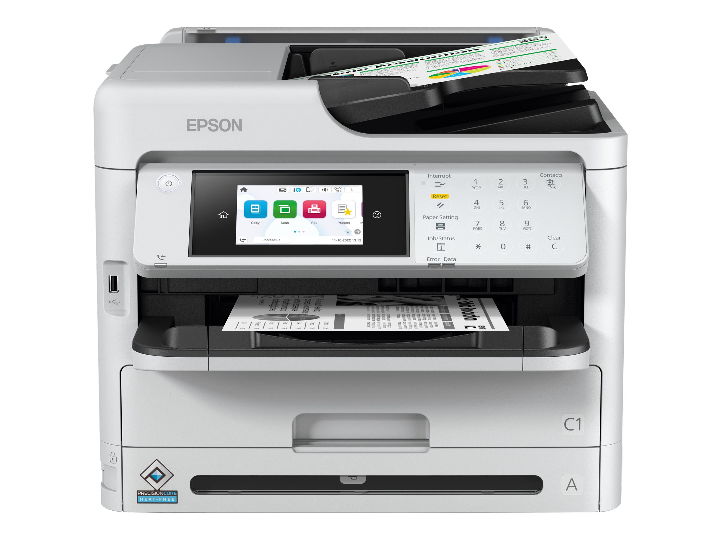 Epson Multifunktionsdrucker Tinte Mono WorkForce Pro WF-M5899DWF Epson Multifunktionsdrucker Tinte Mono WorkForce Pro WF-M5899DWF