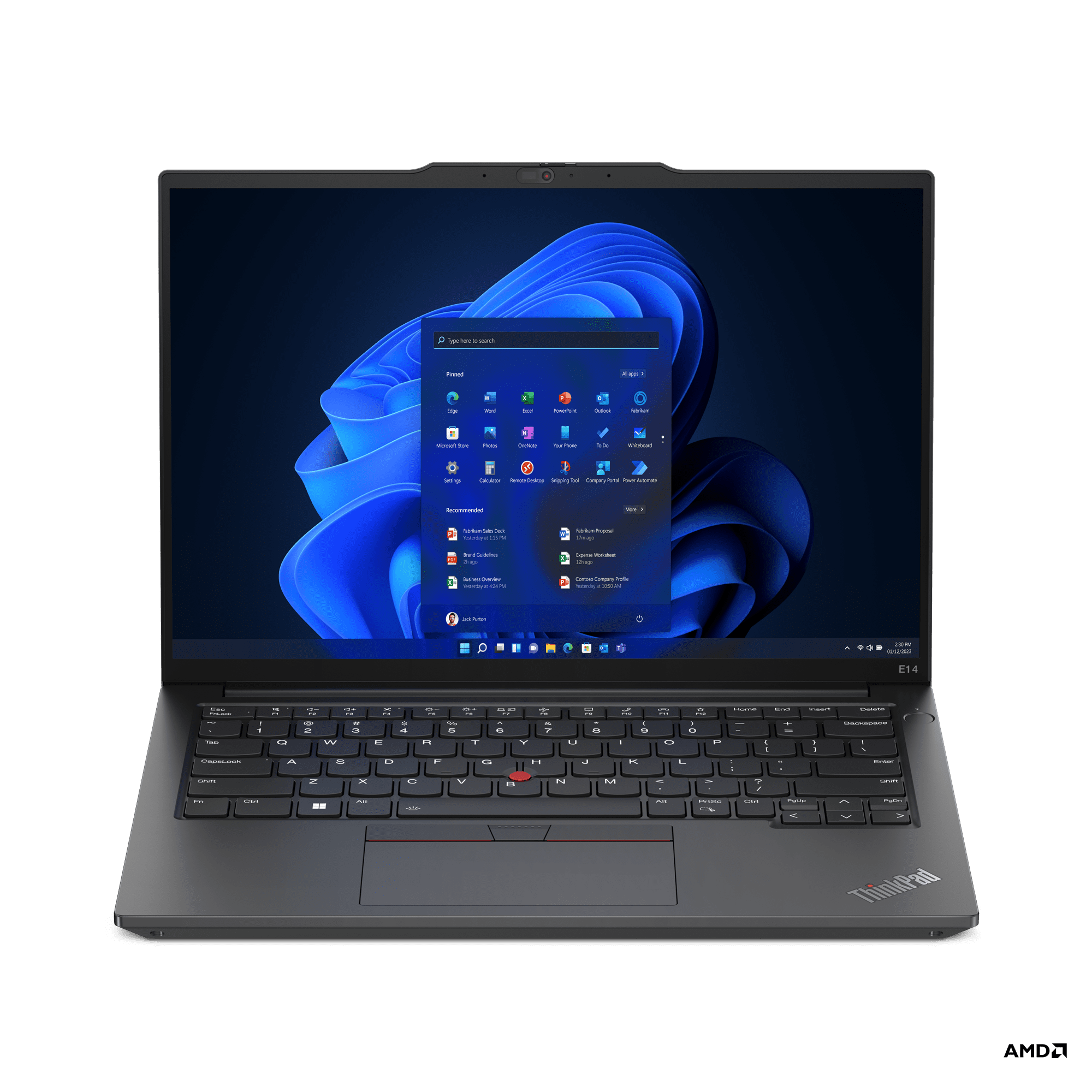 Lenovo ThinkPad E14 G5 | 14" IPS WUXGA | AMD Ryzen 7 7730U | 16GB DDR4 RAM | 1TB SSD | Windows 11 Pro | Business Notebook   