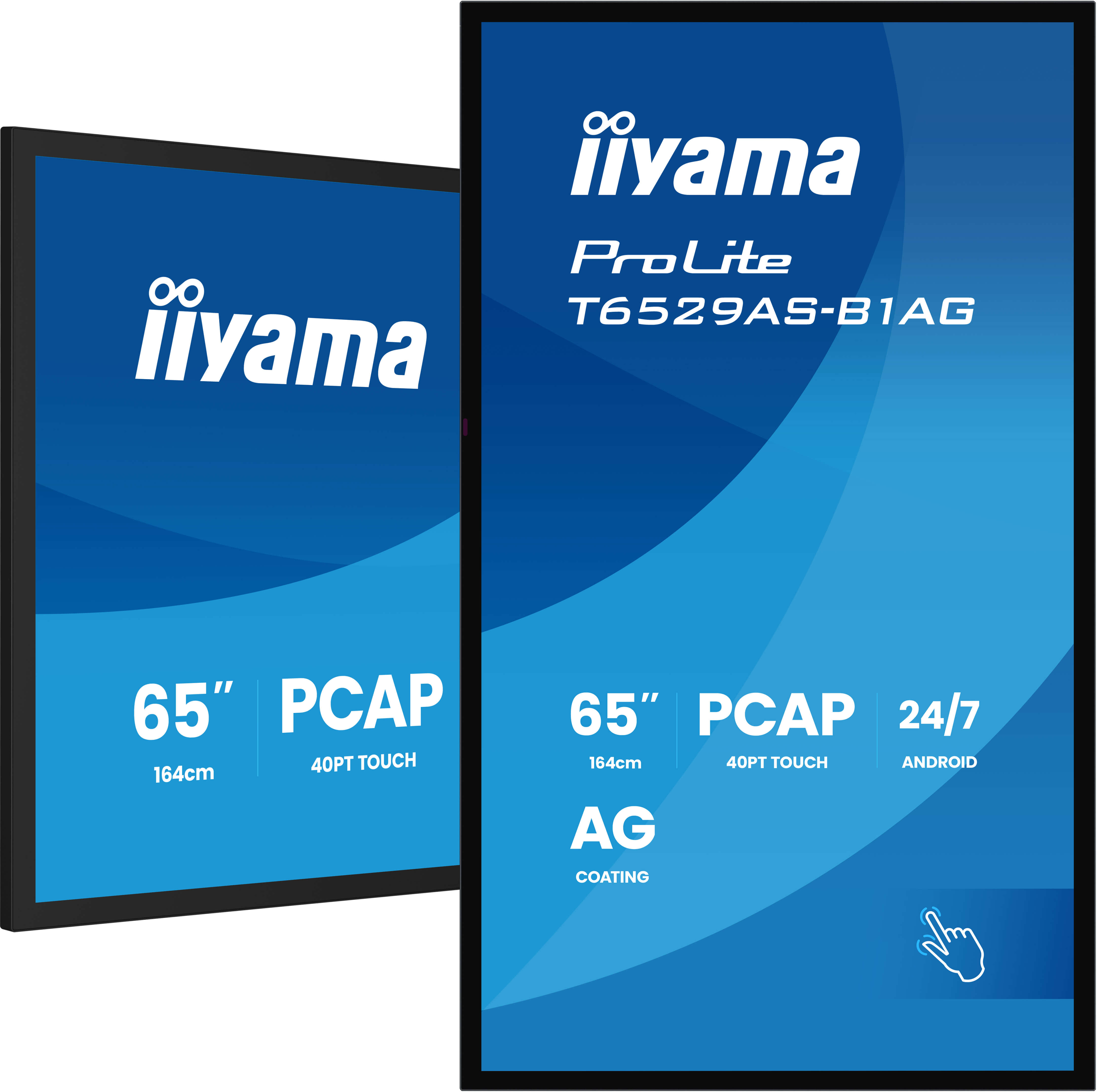 Iiyama ProLite T6529AS-B1AG | 65" Iiyama ProLite T6529AS-B1AG | 65"