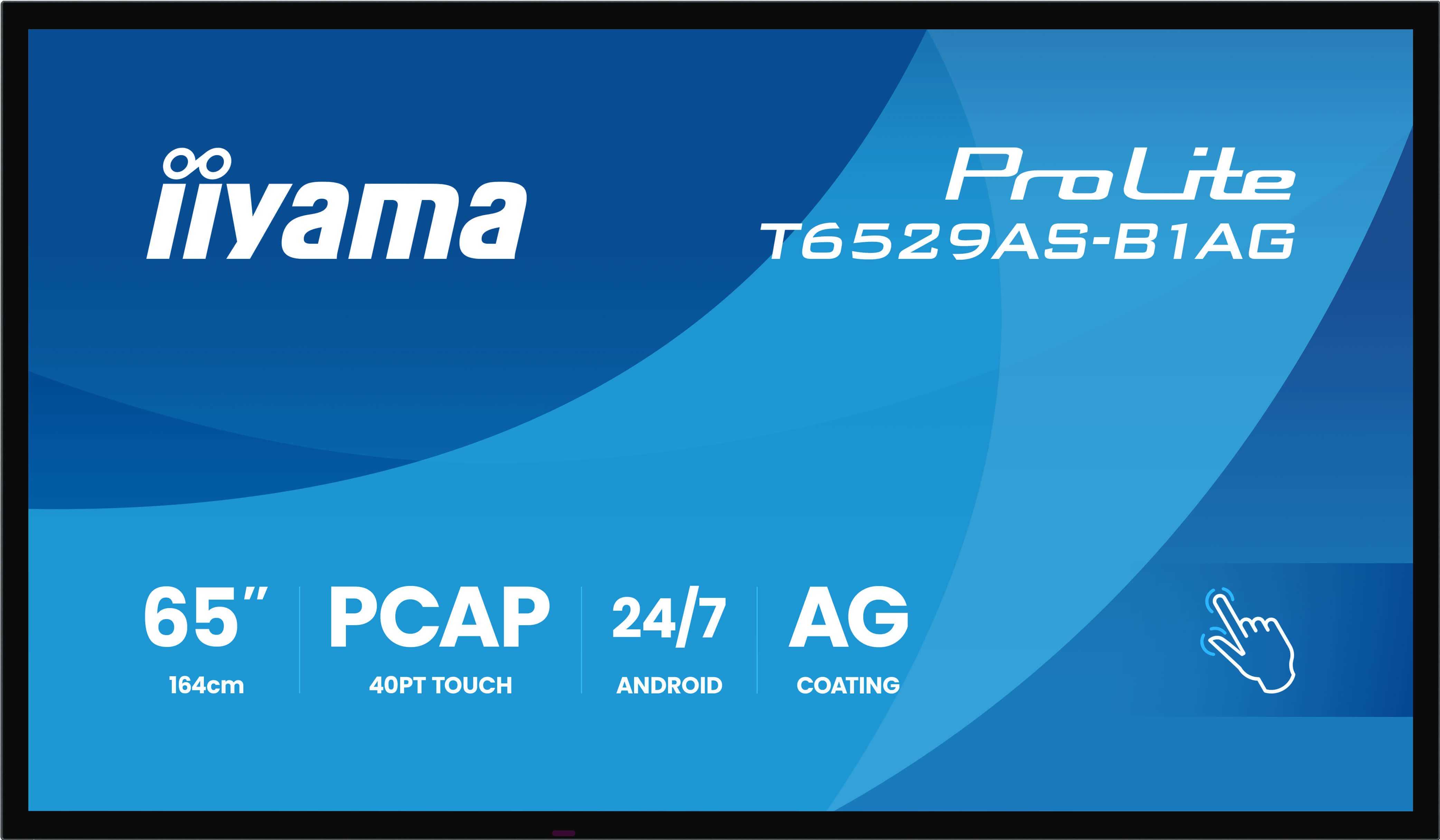 Iiyama ProLite T6529AS-B1AG | 65" Iiyama ProLite T6529AS-B1AG | 65"