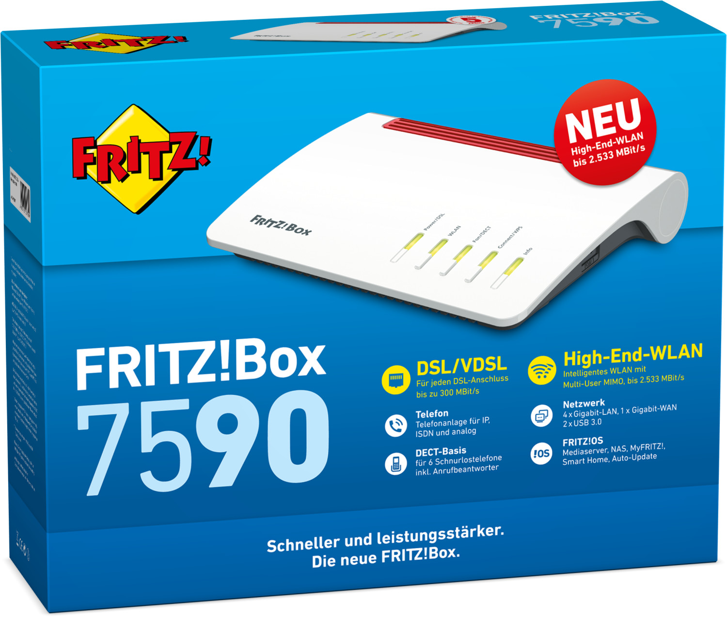 AVM Fritz!Box WLAN 7590 Wireless Router