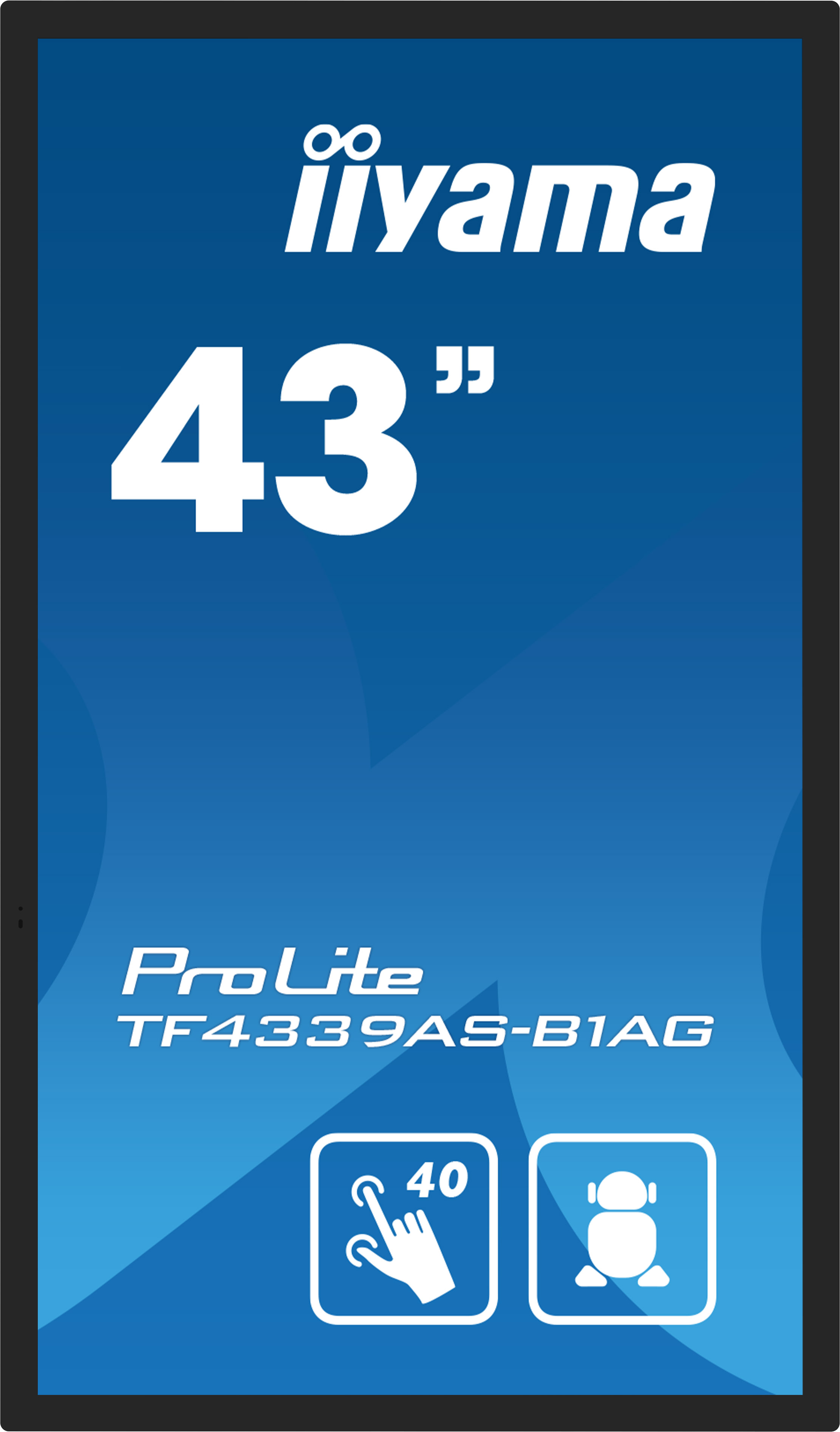 Iiyama ProLite TF4339AS-B1AG | 43" Interaktives PCAP Touch-Display mit Android, 4K, EShare, iiSignage² & FailOver | Ideal für Konferenzräume, Einzelhandel & Kioske Iiyama ProLite TF4339AS-B1AG | 43" Interaktives PCAP Touch-Display mit Android, 4K, EShare, iiSignage² & FailOver | Ideal für Konferenzräume, Einzelhandel & Kioske