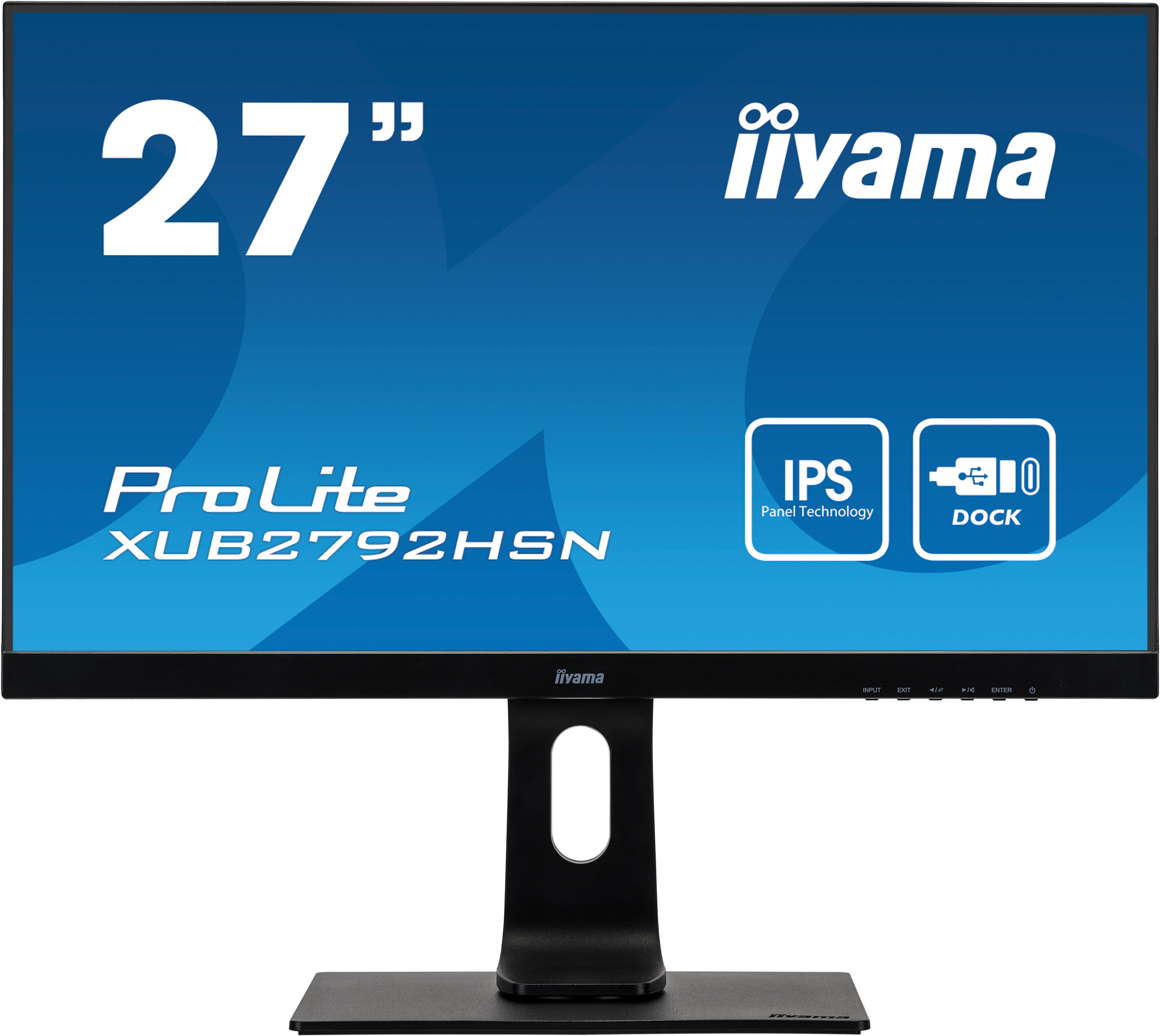 Iiyama ProLite XUB2792HSN-B1 | 27" (68,6cm) | IPS-Panel und USB-C dock