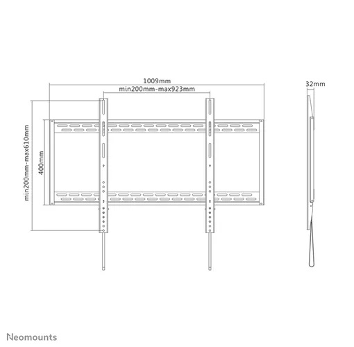 Neomounts LFD-W1000 | 60" - 100"