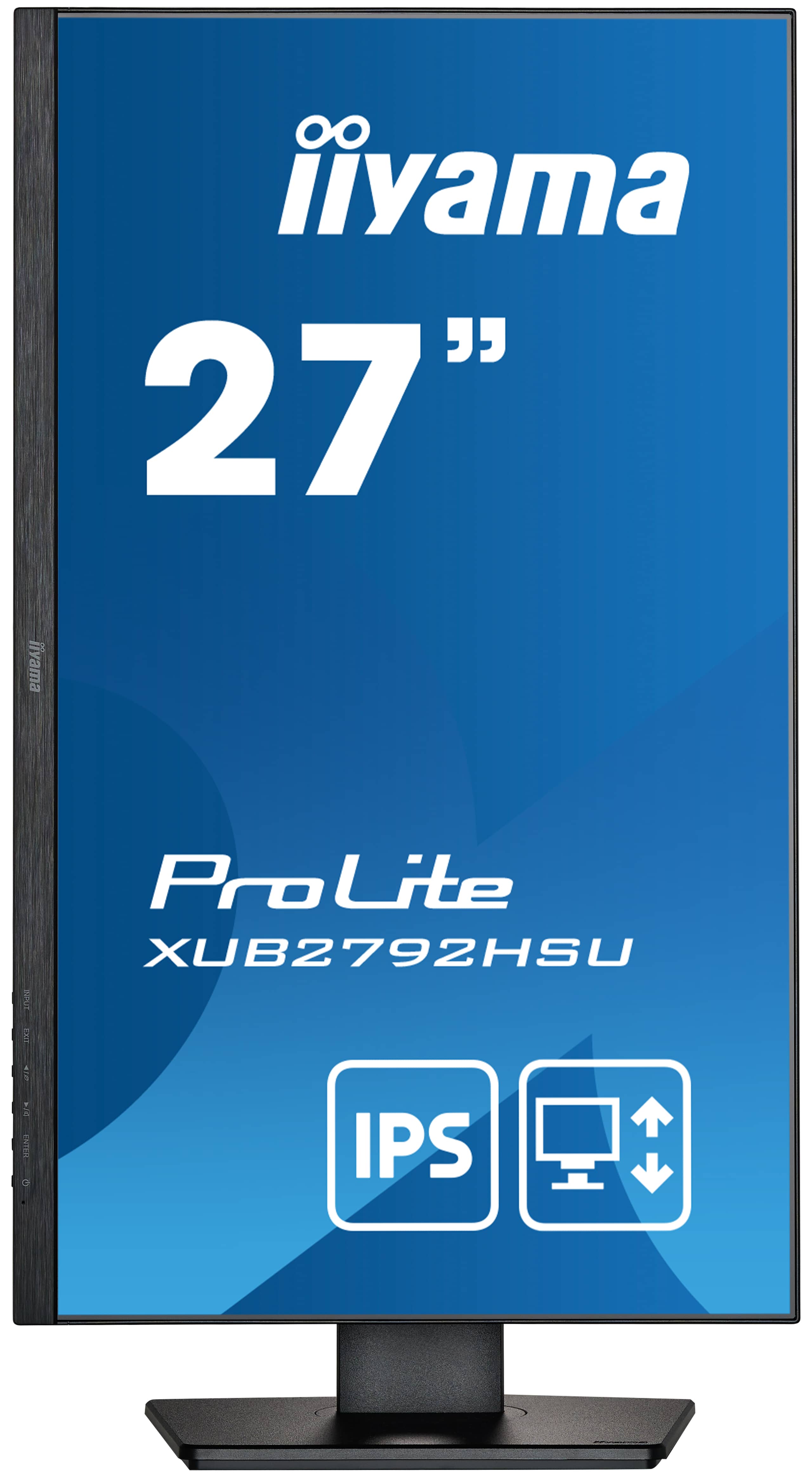Iiyama ProLite XUB2792HSU-B5 | 27"  | IPS Monitor und einem höhenverstellbarem Standfuß