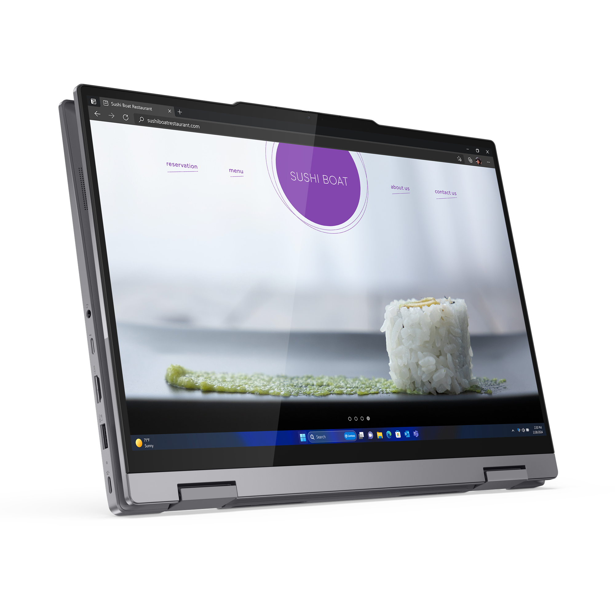 Lenovo ThinkBook-Serie | 14 2-in-1 G4 | 14.0" WUXGA | Ultra 7 155U | 16GB RAM | 512GB SSD | Win 11 Pro