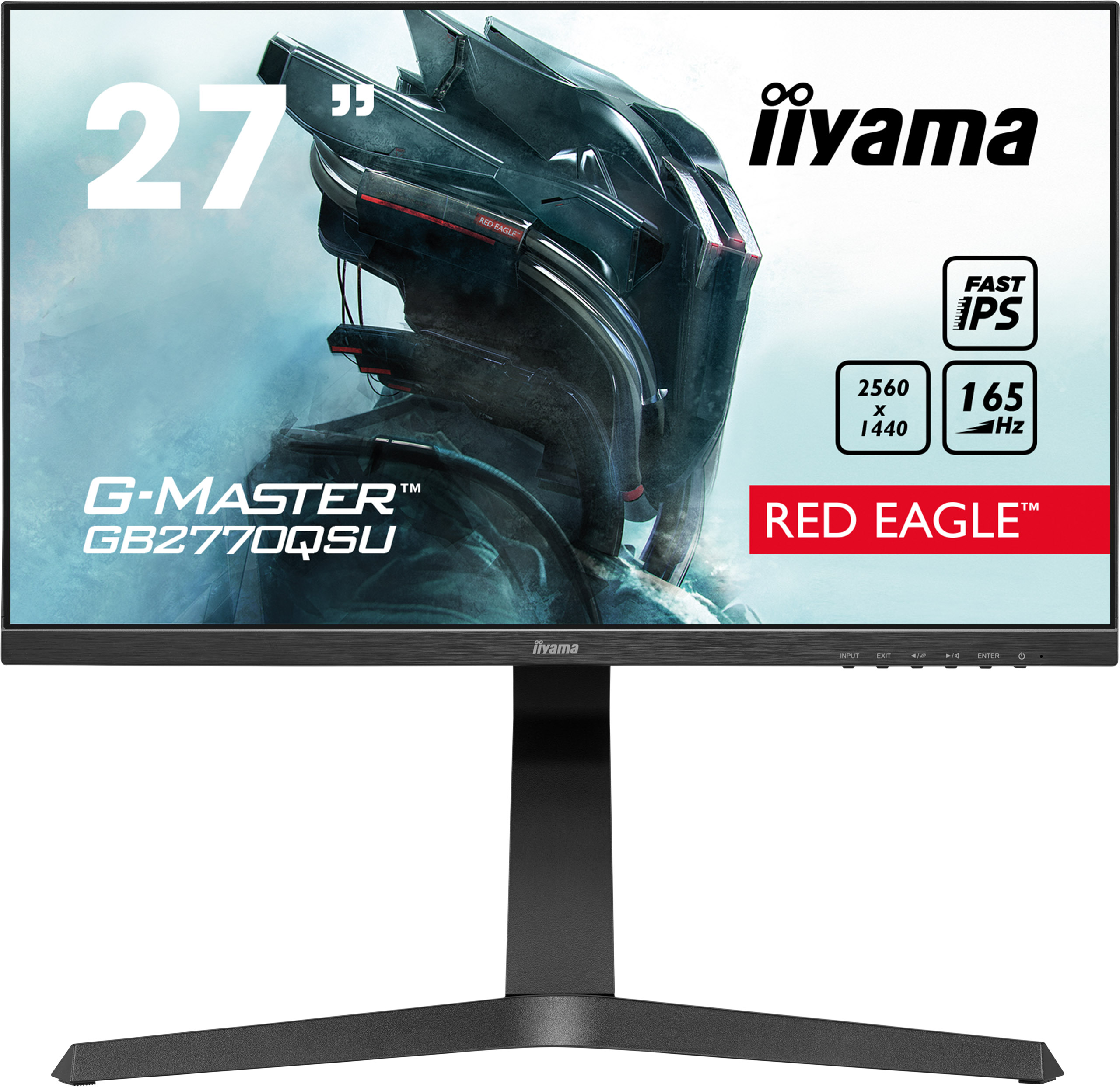 Iiyama G-MASTER GB2770QSU-B1 RED EAGLE | 27"