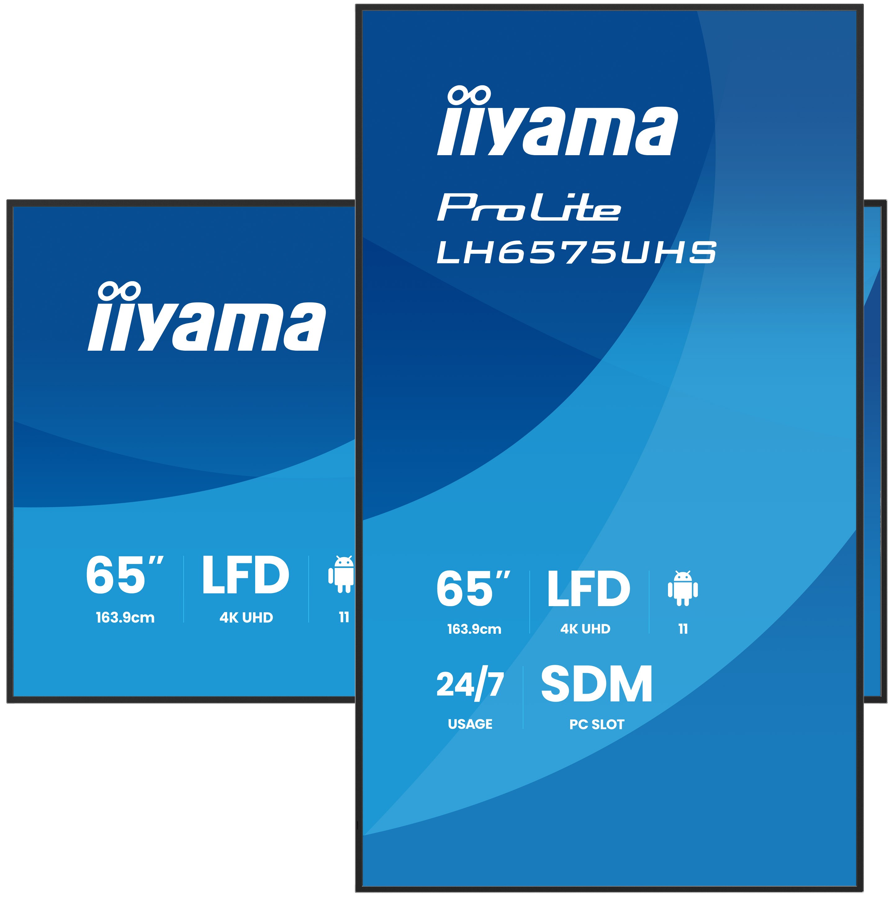 Iiyama ProLite LH6575UHS-B2AG | 65" 4K UHD Allround-Digital Signage Display mit Android 11 & 24/7 Betrieb Iiyama ProLite LH6575UHS-B2AG | 65" 4K UHD Allround-Digital Signage Display mit Android 11 & 24/7 Betrieb