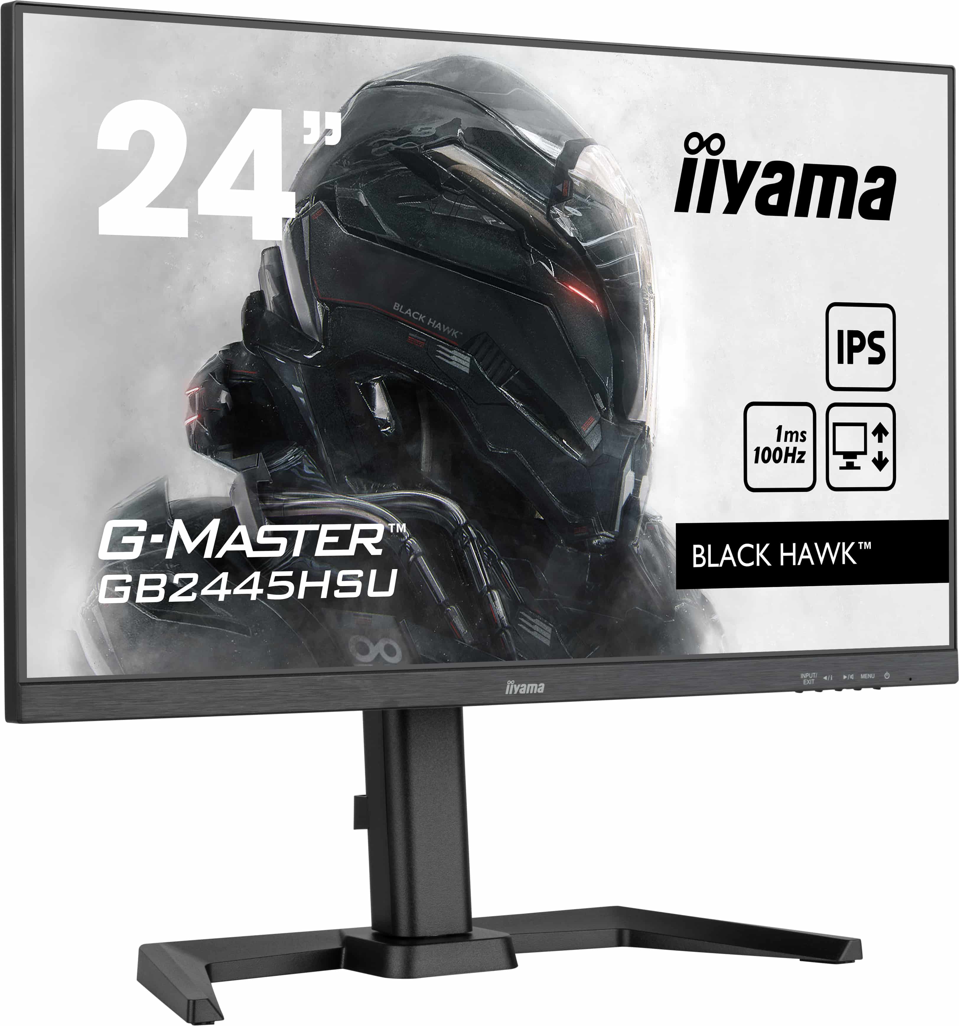 Iiyama G-MASTER GB2445HSU-B1 BLACK HAWK | 24"