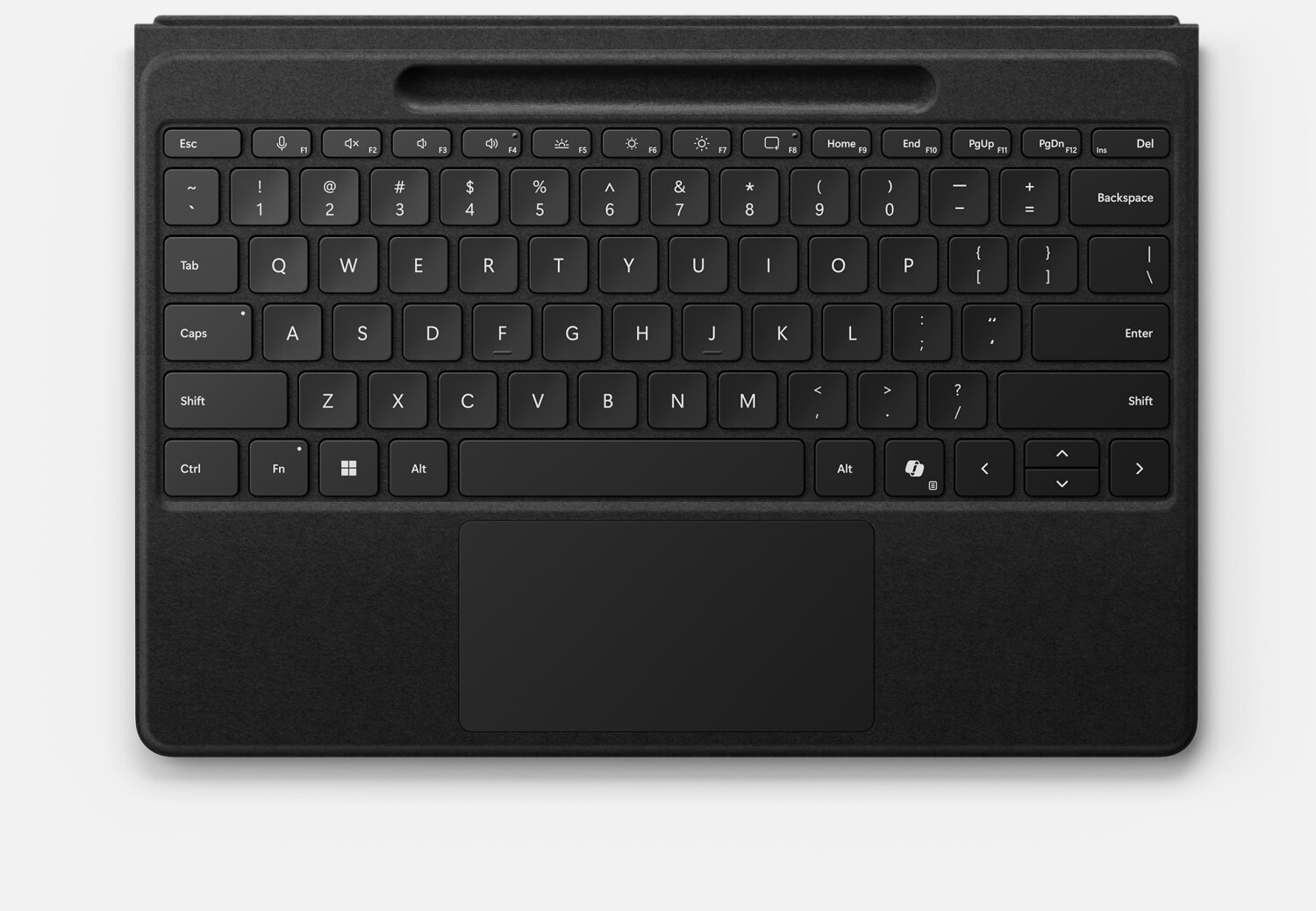 Microsoft Surface Pro Flex Signature Keyboard Copilot | Schwarz