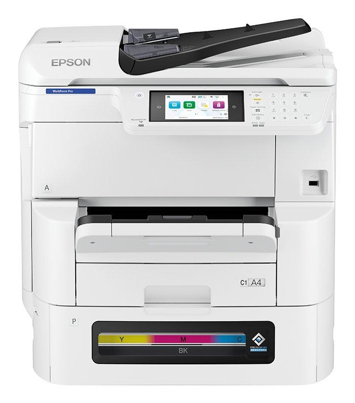 Epson Multifunktionsdrucker Tinte Farbe WorkForce Pro EM-C8101RDWF Epson Multifunktionsdrucker Tinte Farbe WorkForce Pro EM-C8101RDWF