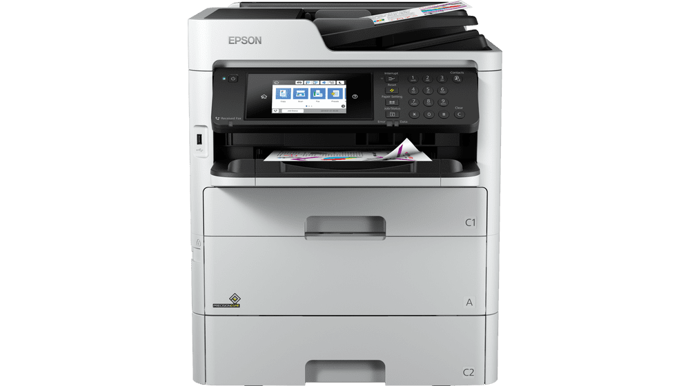 Epson  WorkForce Pro WF C579RDWF BAM Multifunktionsdrucker Tinte Farbe | Aktion Gratis Tinte auswählen