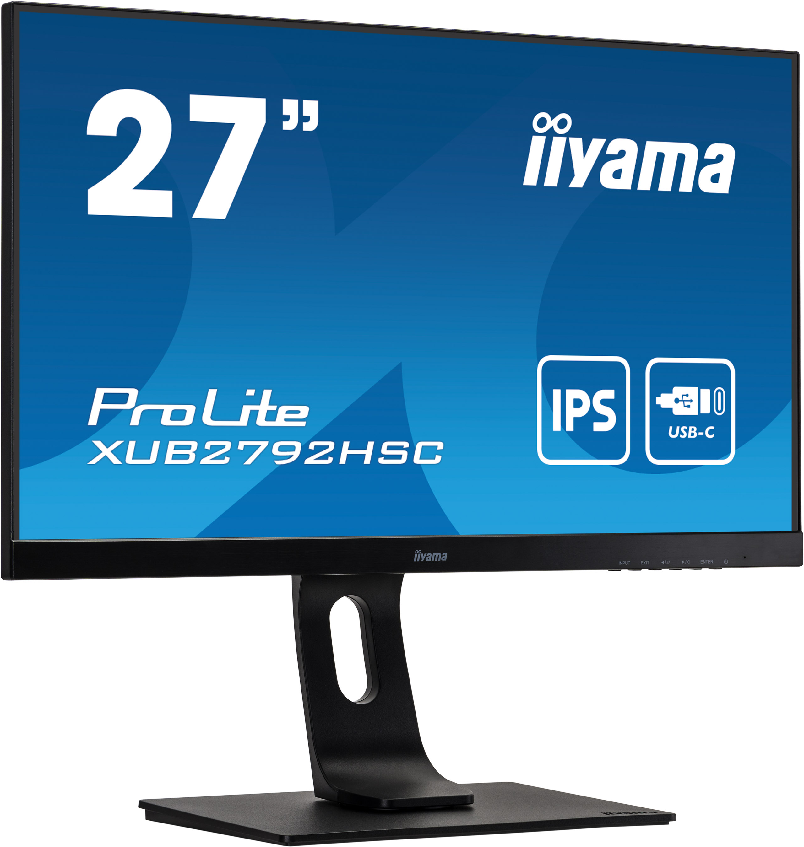 Iiyama ProLite XUB2792HSC-B1 | 27" (68,6cm) | USB-C-Anschluss und IPS-Panel