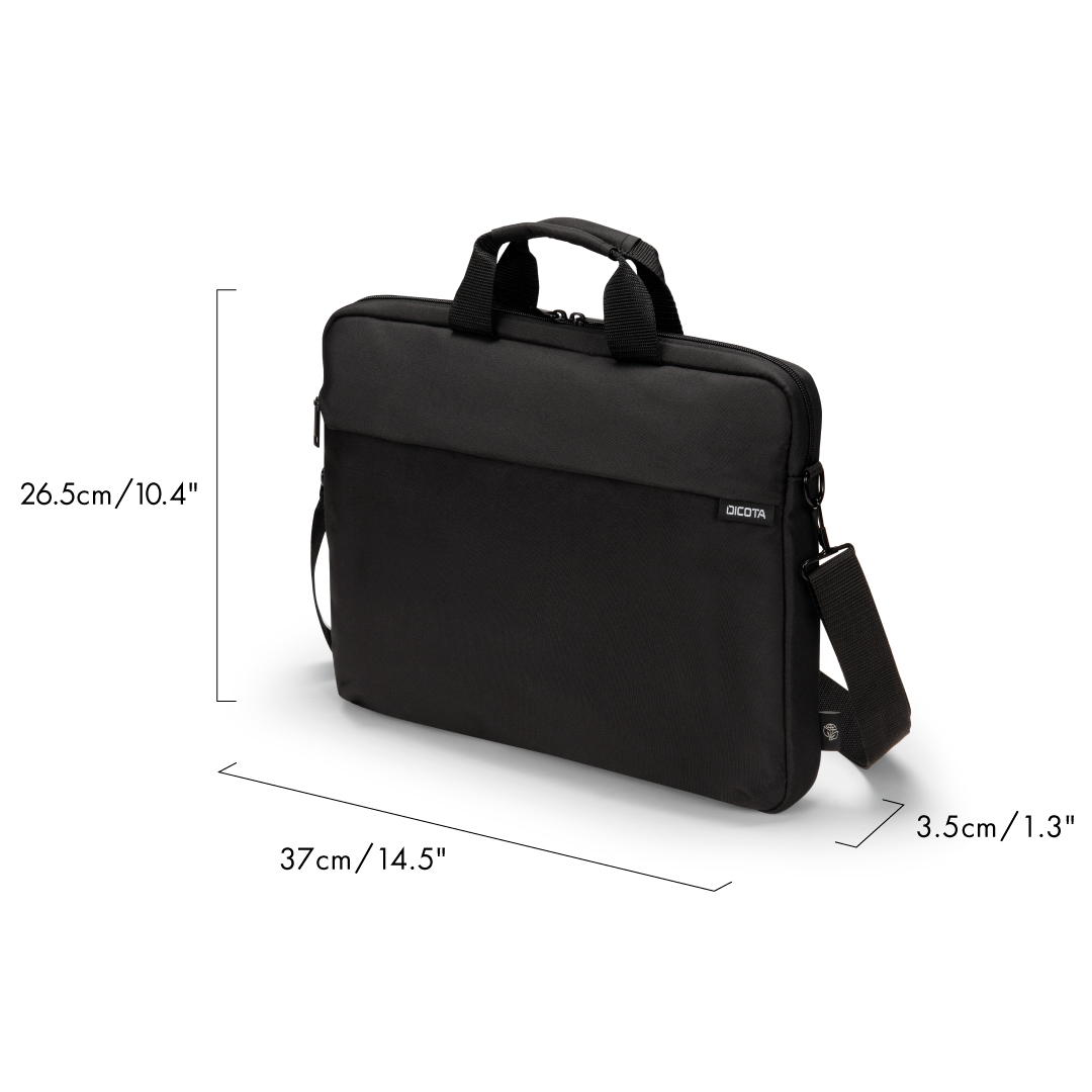 DICOTA ONE Slim - Notebook-Tasche - 35.8 cm - 13" - 14.1" - Schwarz