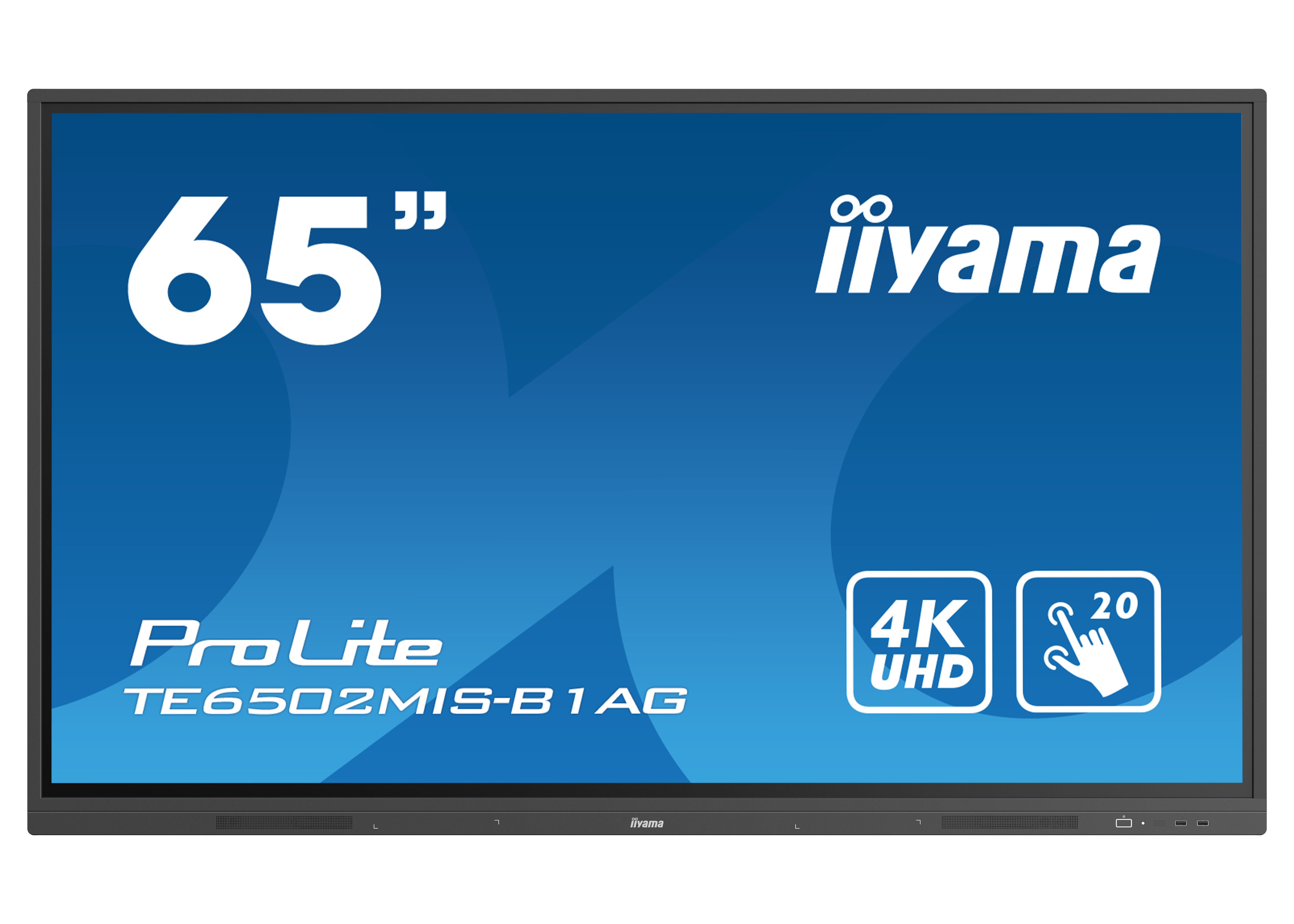 Iiyama ProLite TE6502MIS-B1AG | 65" |  LCD Touchscreen-Display mit 4K-Auflösung und integrierter Whiteboard-Software