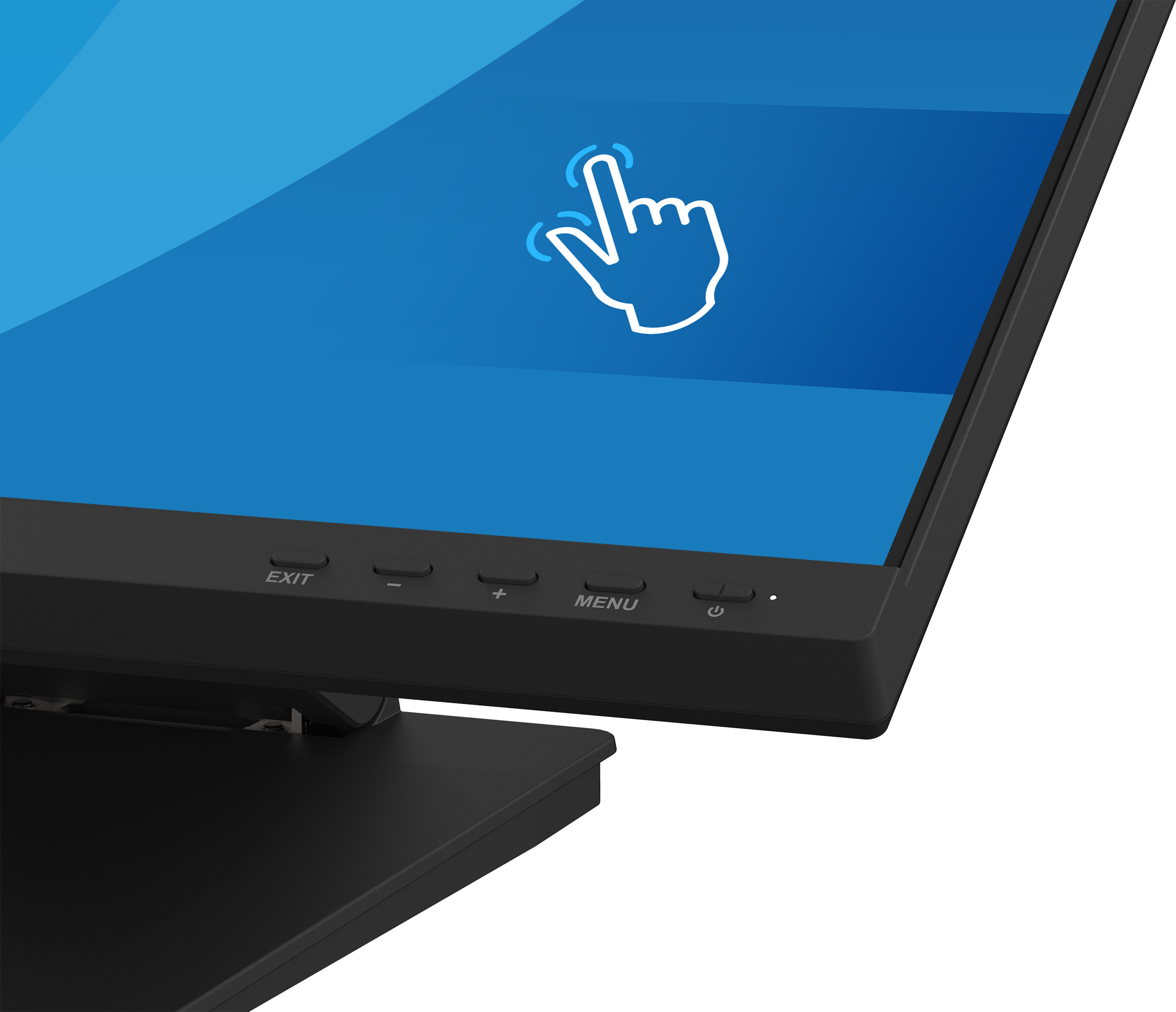 Iiyama ProLite T2454MSC-B3AG | 23.8" InCell PCAP 10 Punkte Touchscreen mit IPS-Panel-Technologie, Anti-Glare-Beschichtung und einem flexiblen Standfuß