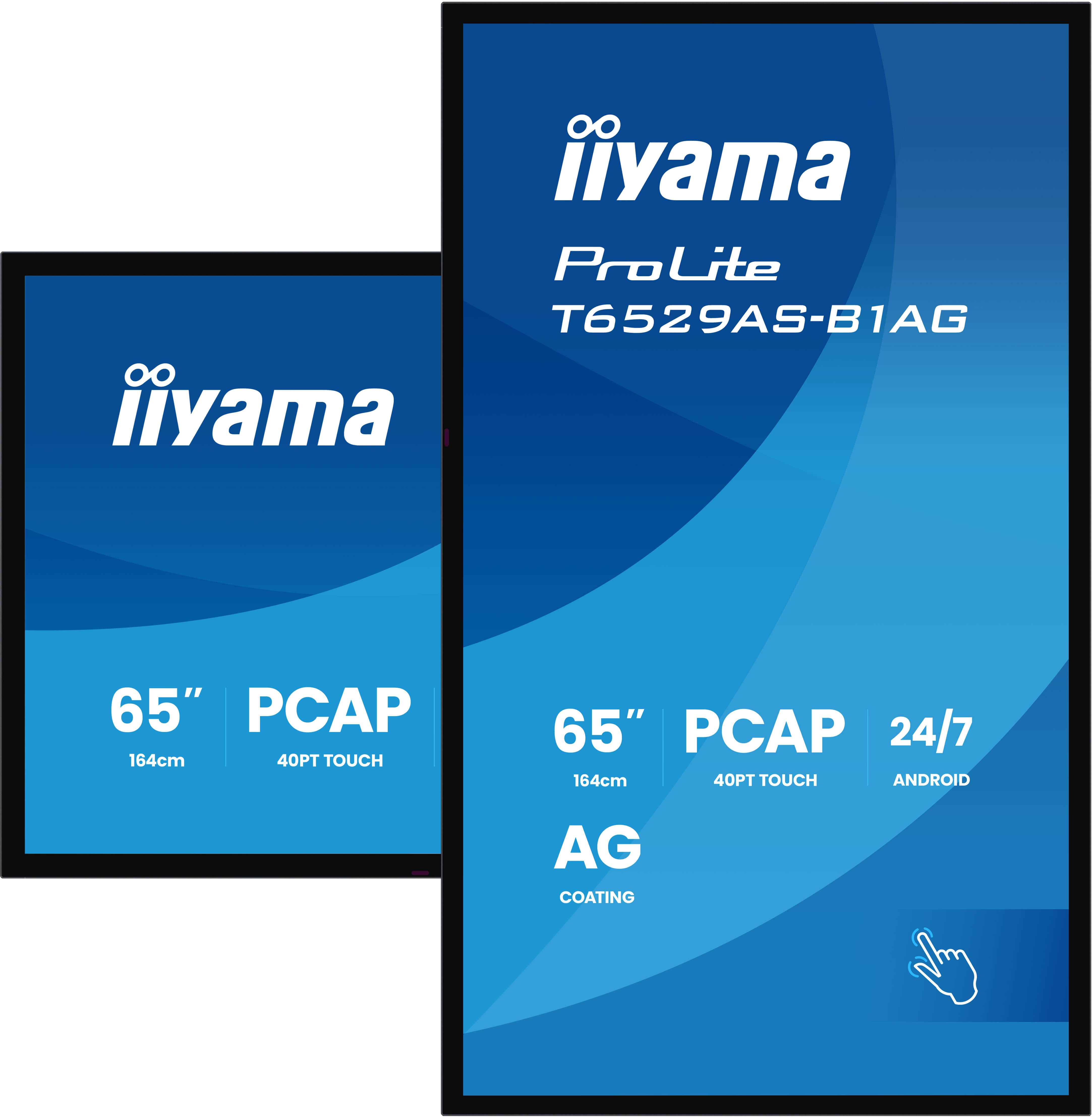 Iiyama ProLite T6529AS-B1AG | 65" Iiyama ProLite T6529AS-B1AG | 65"