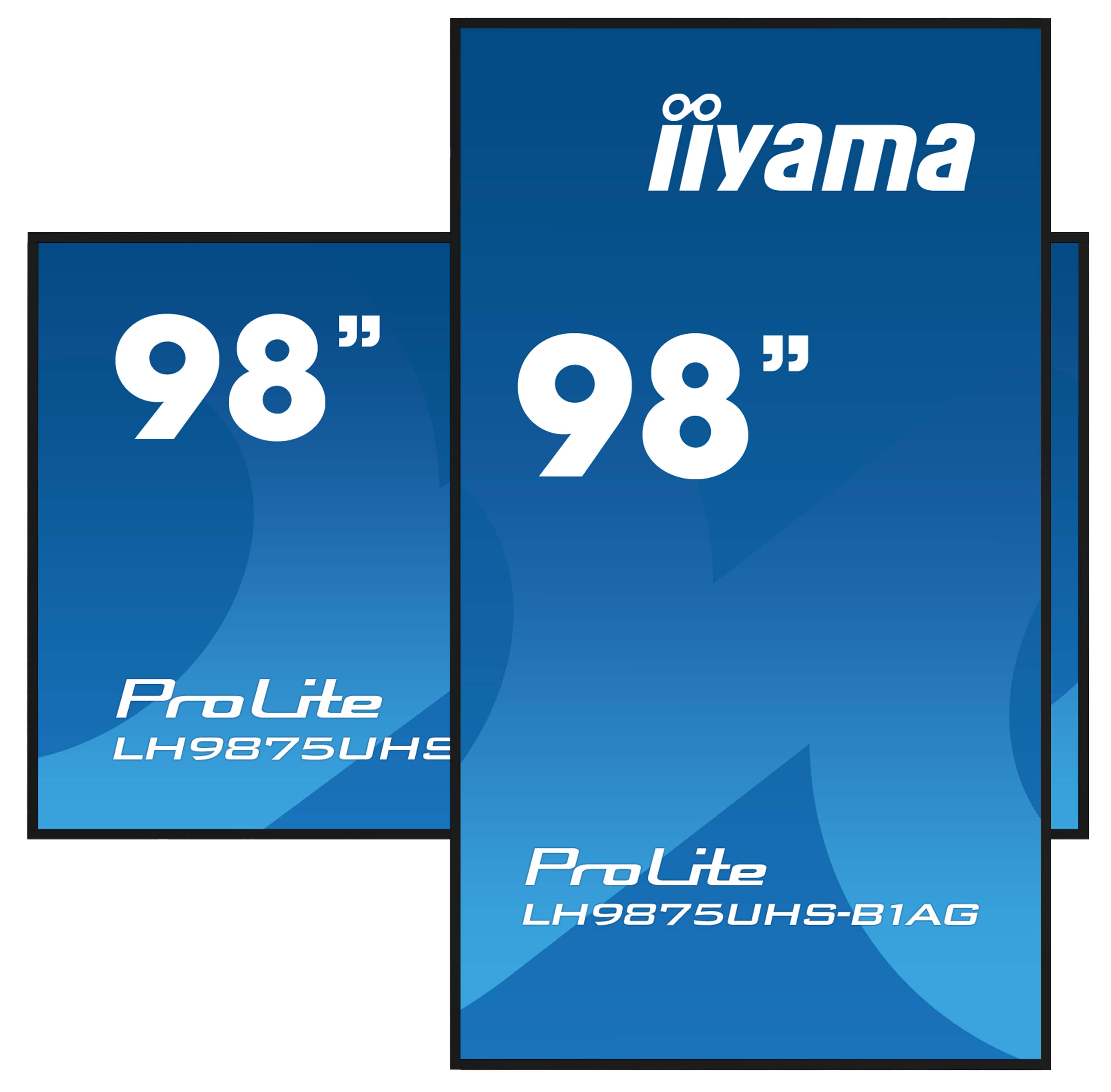 Iiyama ProLite LH9875UHS-B1AG | 98" | Digital Signage Display mit 4K UHD-Auflösung