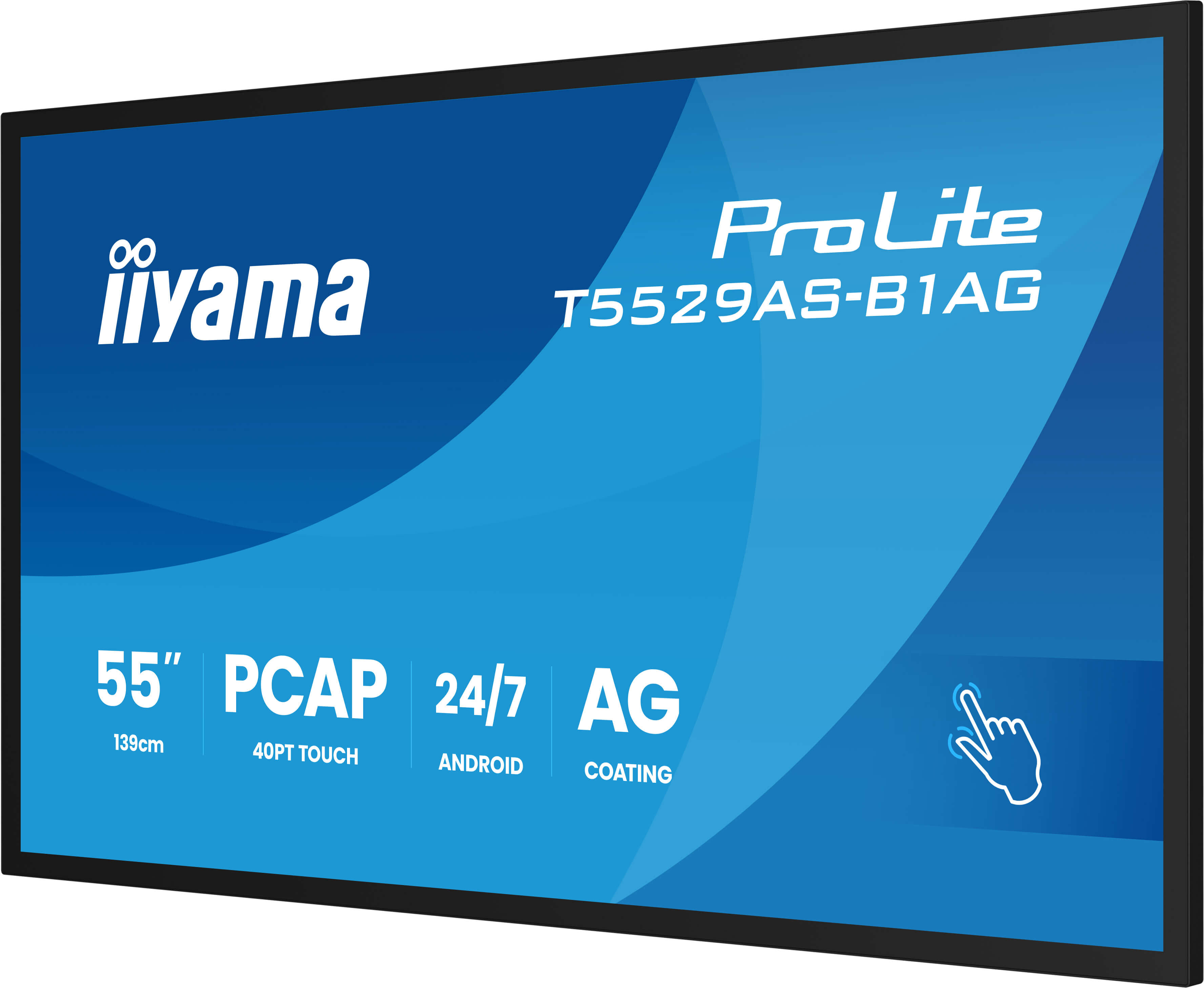 Iiyama ProLite T5529AS-B1AG | 55" Iiyama ProLite T5529AS-B1AG | 55"