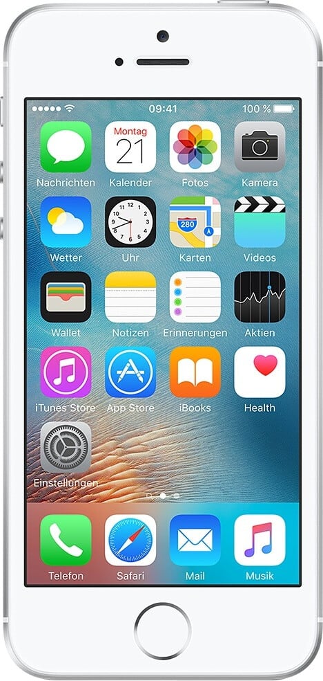 Apple iPhone SE | 64GB | Silber | Renewed !