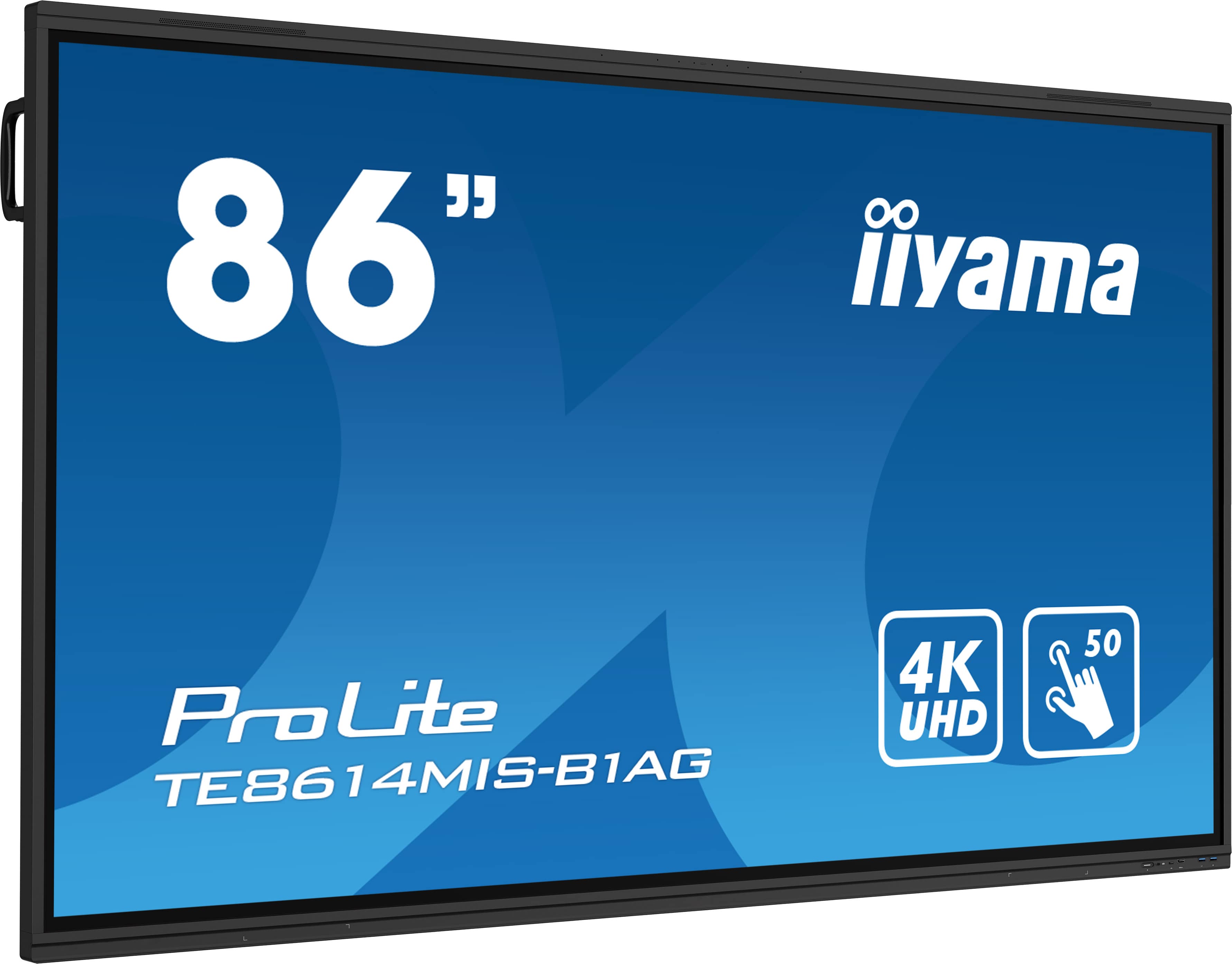 Iiyama ProLite TE8614MIS-B1AG | 86" (᠎᠎217.4﻿ cm) | interaktives Großformat-Touch-Display mit 4K | hybriden Android