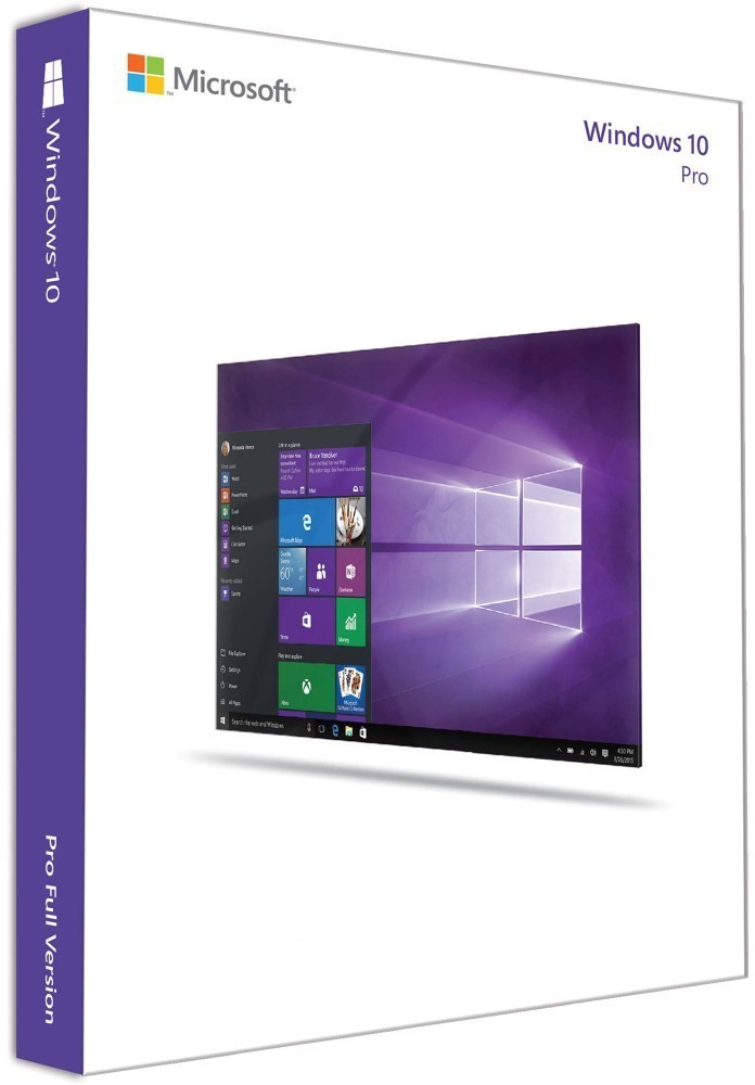 Software Microsoft Windows 10 Pro 64bit DVD OEM
