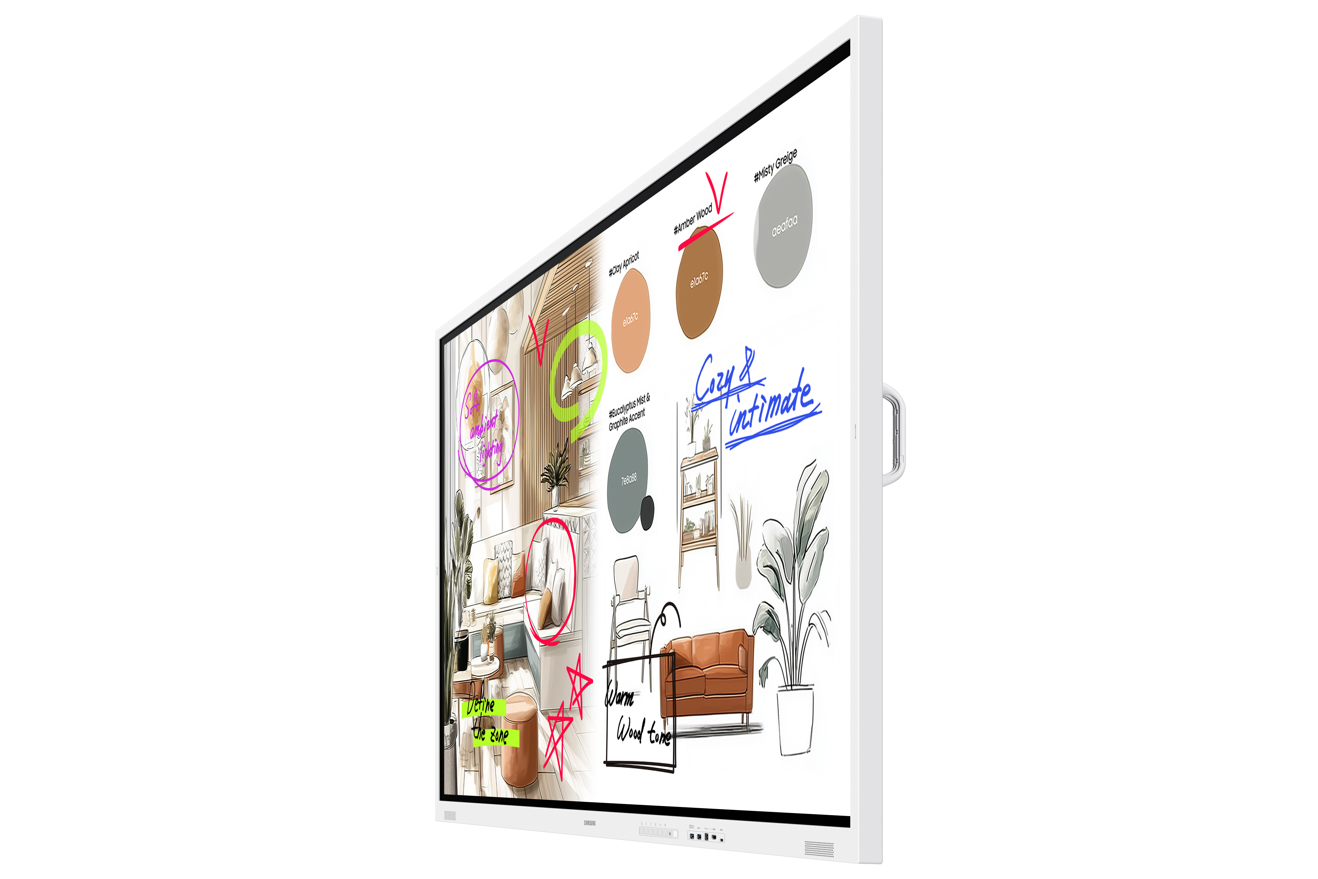  Samsung FLIP WM75FX | 55 Zoll | 4K UHD | 3840 x 2160 Pixel