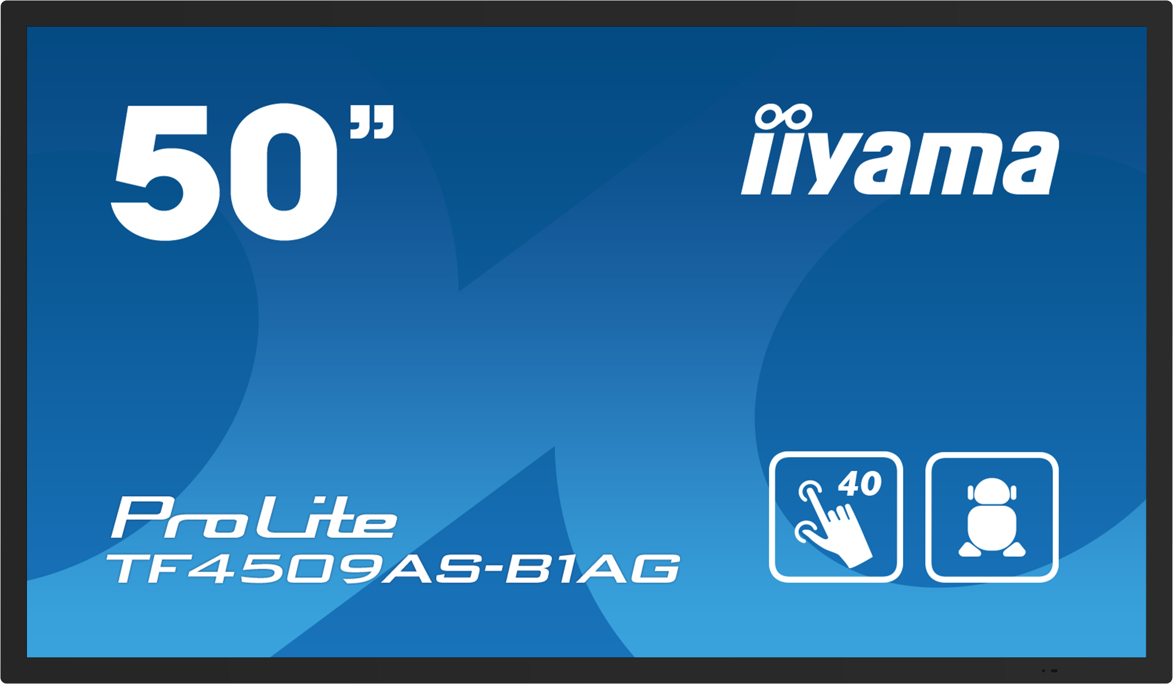 Iiyama ProLite TF5039AS-B1AG | 50" Interaktives PCAP Touch-Display mit Android, 4K, EShare, iiSignage² & FailOver | Ideal für Konferenzräume, Einzelhandel & Kioske Iiyama ProLite TF5039AS-B1AG | 50" Interaktives PCAP Touch-Display mit Android, 4K, EShare, iiSignage² & FailOver | Ideal für Konferenzräume, Einzelhandel & Kioske