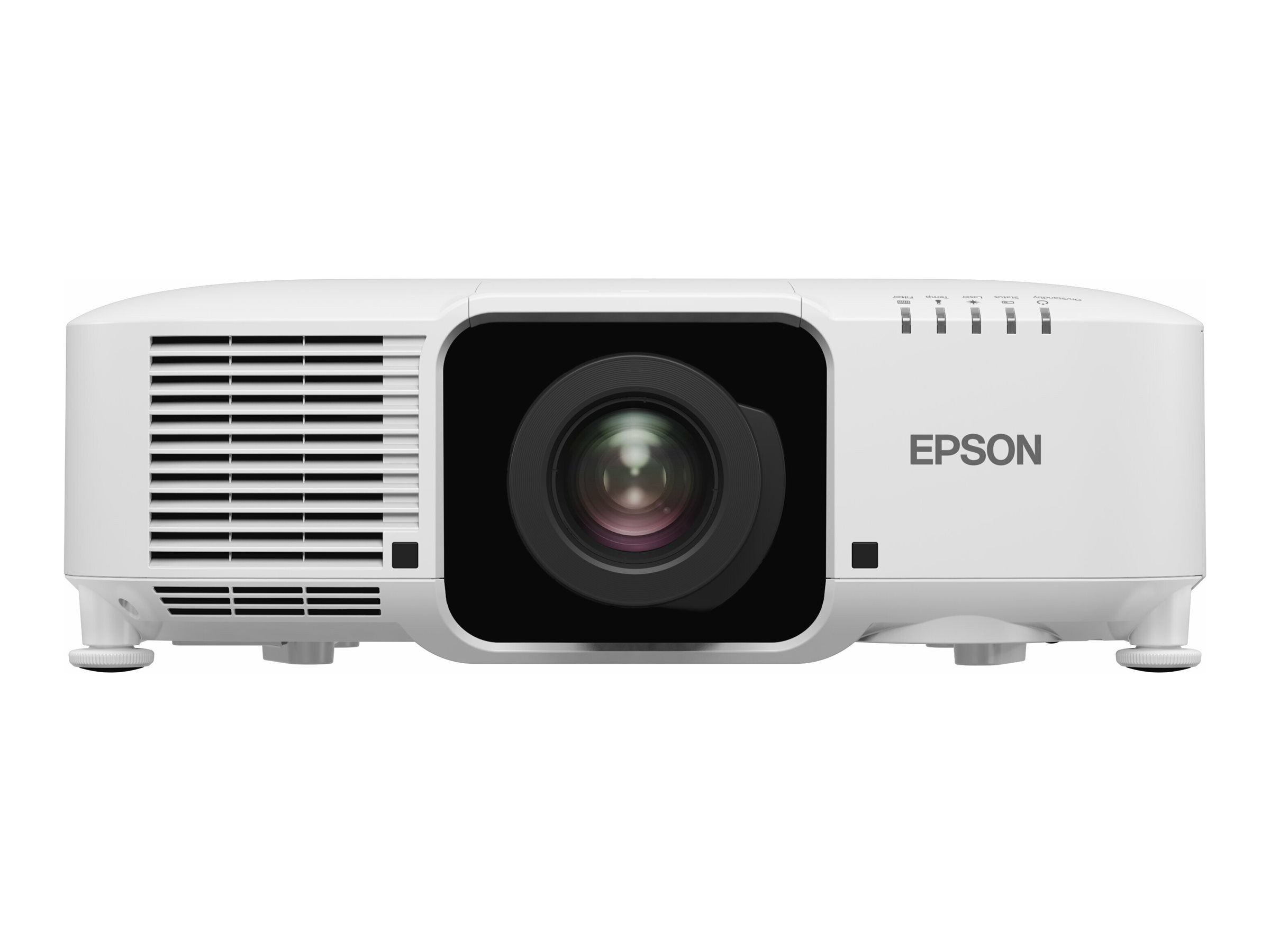 Beamer Epson EB-PU1008W 3LCD-Projektor 8500 Lumen weiß + Objektiv Epson ELPLM08 TR:1.44-2.32 F/1.65-2.27 | Ausstellungsgerät