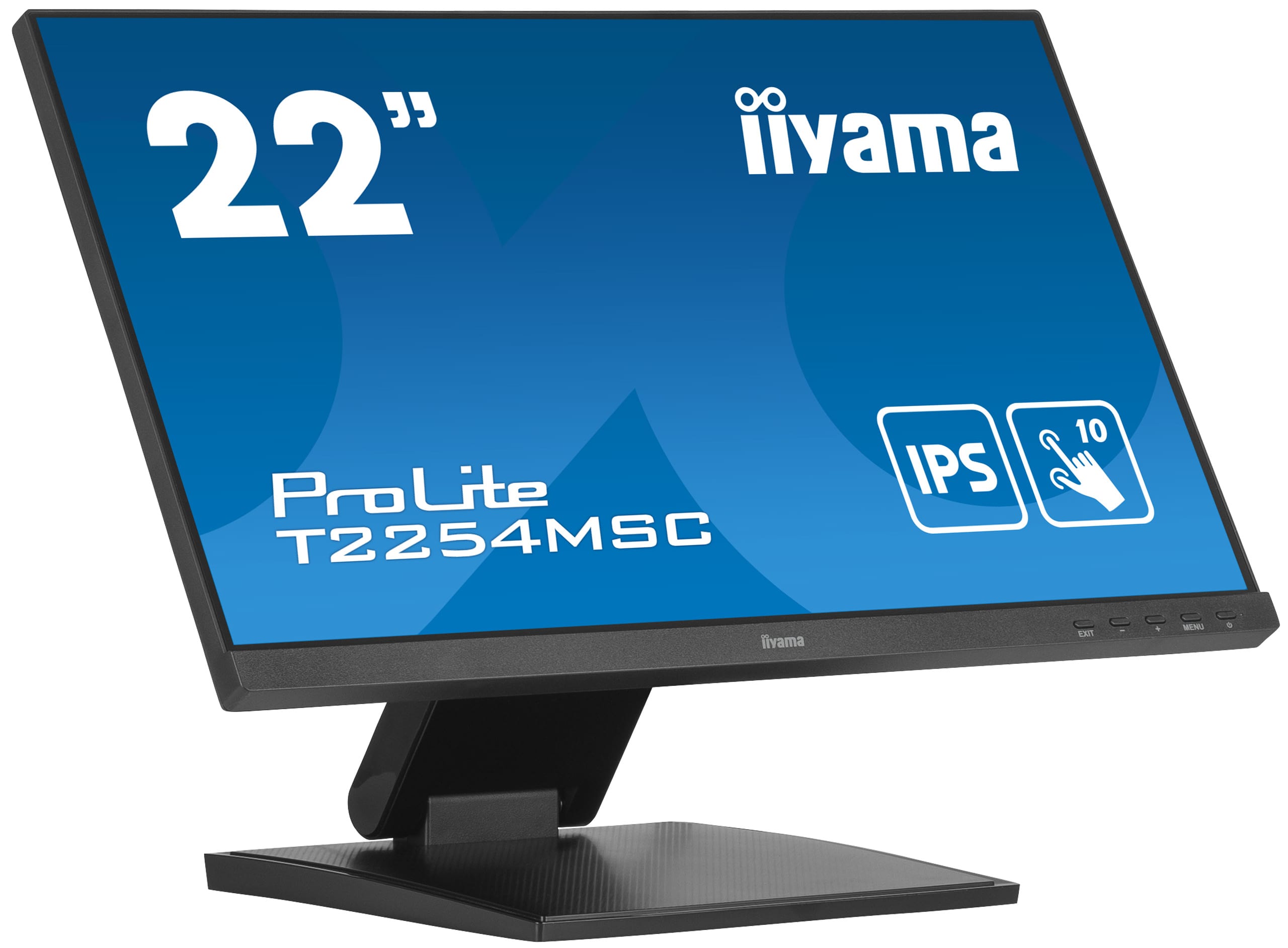 Iiyama ProLite T2254MSC-B1AG | 21.5” (54.6 cm) | P-CAP 10-Punkt Touchscreen-Monitor