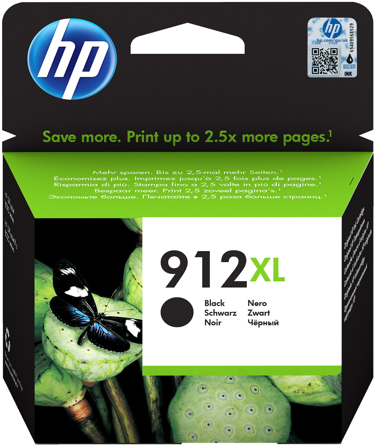 Tinte HP 912XL Schwarz 825 Seiten