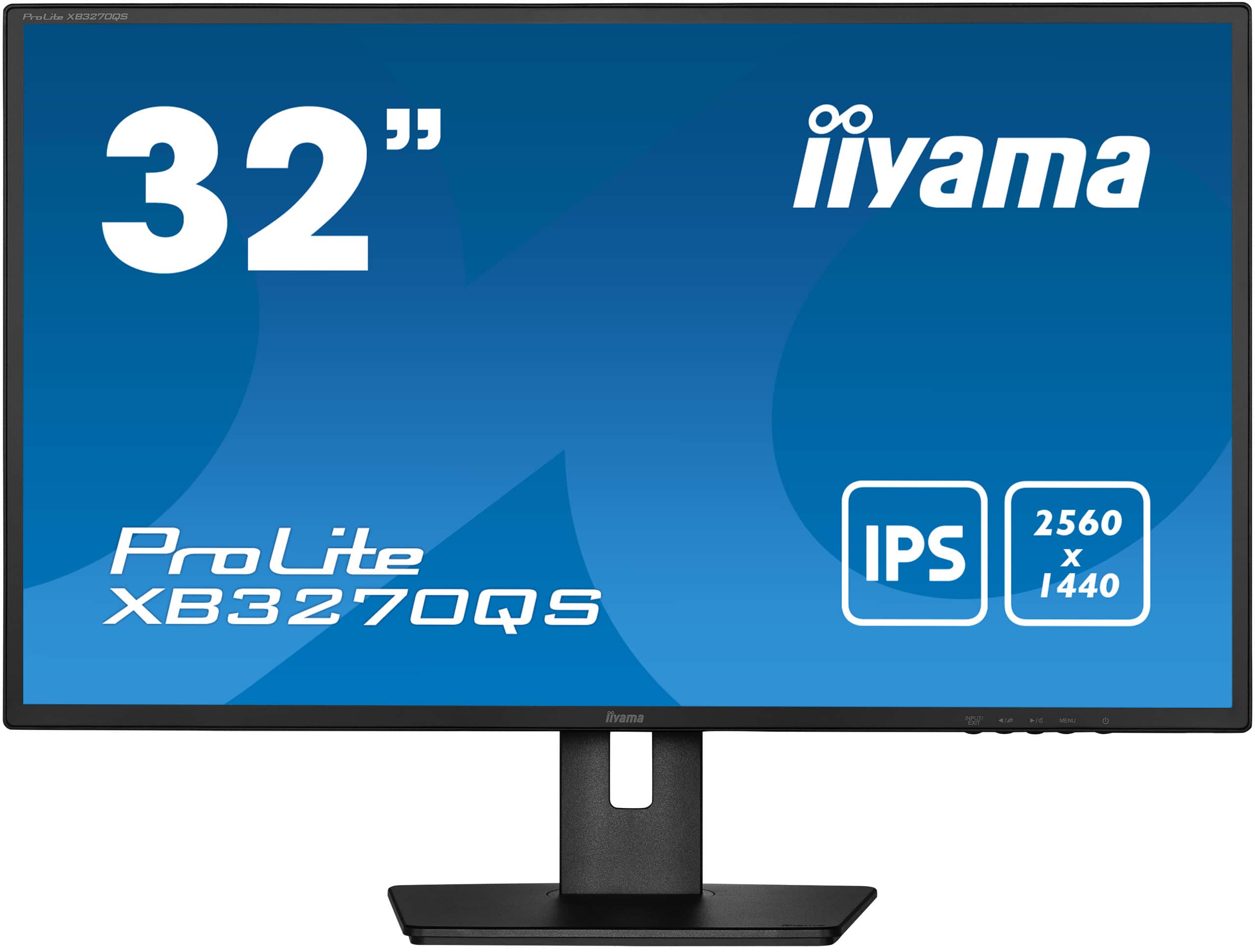 Iiyama ProLite XB3270QS-B5 | 32" (80cm) | IPS-Panel-Technologie und WQHD-Auflösung