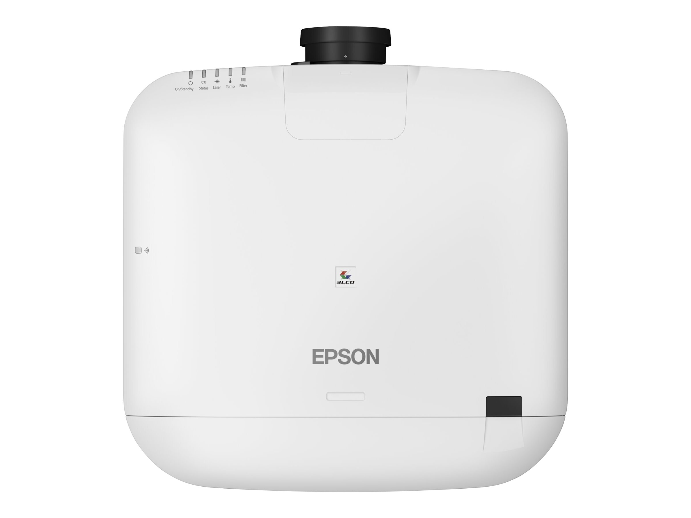 Beamer Epson EB-PU1008W 3LCD-Projektor 8500 Lumen weiß + Objektiv Epson ELPLM08 TR:1.44-2.32 F/1.65-2.27 | Ausstellungsgerät