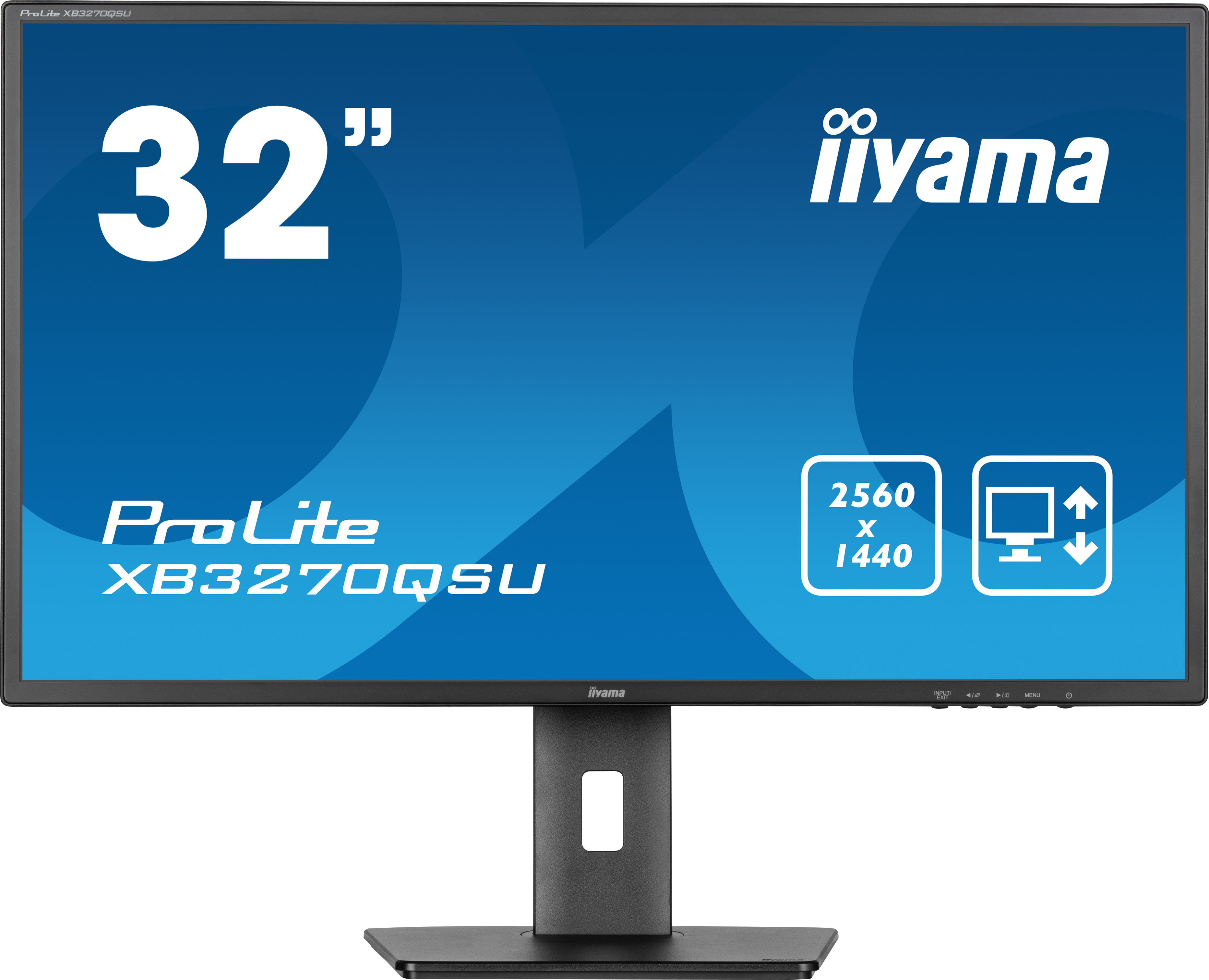 Iiyama ProLite XB3270QSU-B1 | 32" Monitor mit IPS-Panel-Technologie und WQHD-Auflösung