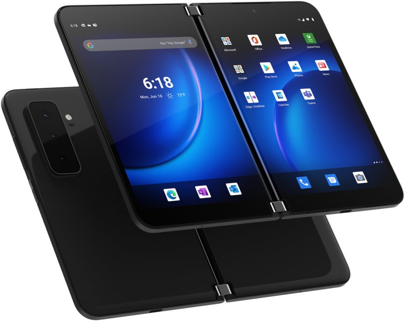 Microsoft Surface Duo 2  | 5G LTE | Smartphone | 8GB RAM | 128GB SSD | Obsidian