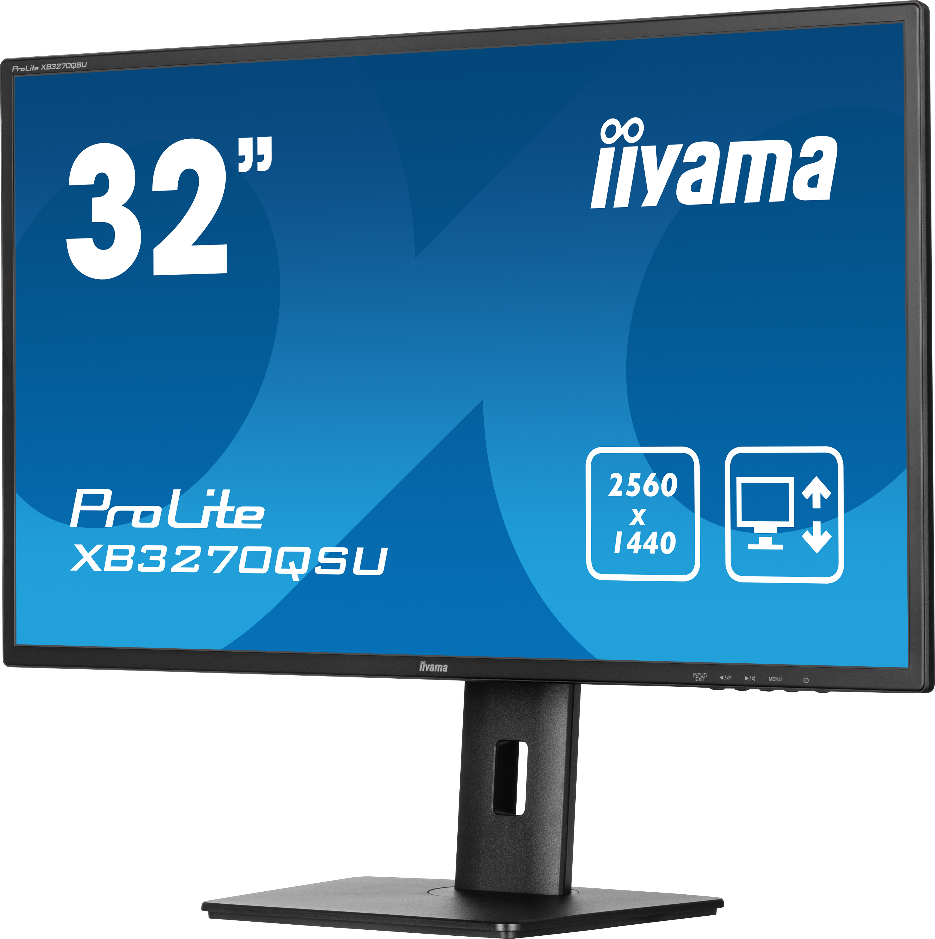 Iiyama ProLite XB3270QSU-B1 | 32" Monitor mit IPS-Panel-Technologie und WQHD-Auflösung Iiyama ProLite XB3270QSU-B1 | 32" Monitor mit IPS-Panel-Technologie und WQHD-Auflösung