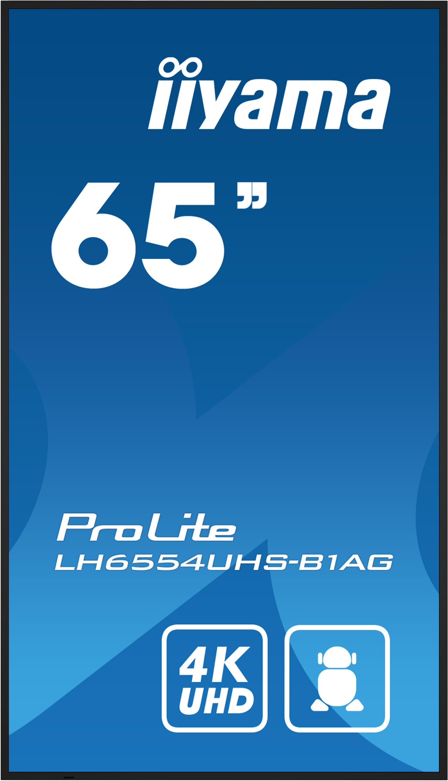 Iiyama ProLite LH6554UHS-B1AG | ᠎64.5﻿" (163.9 cm) | 4K | 24/7