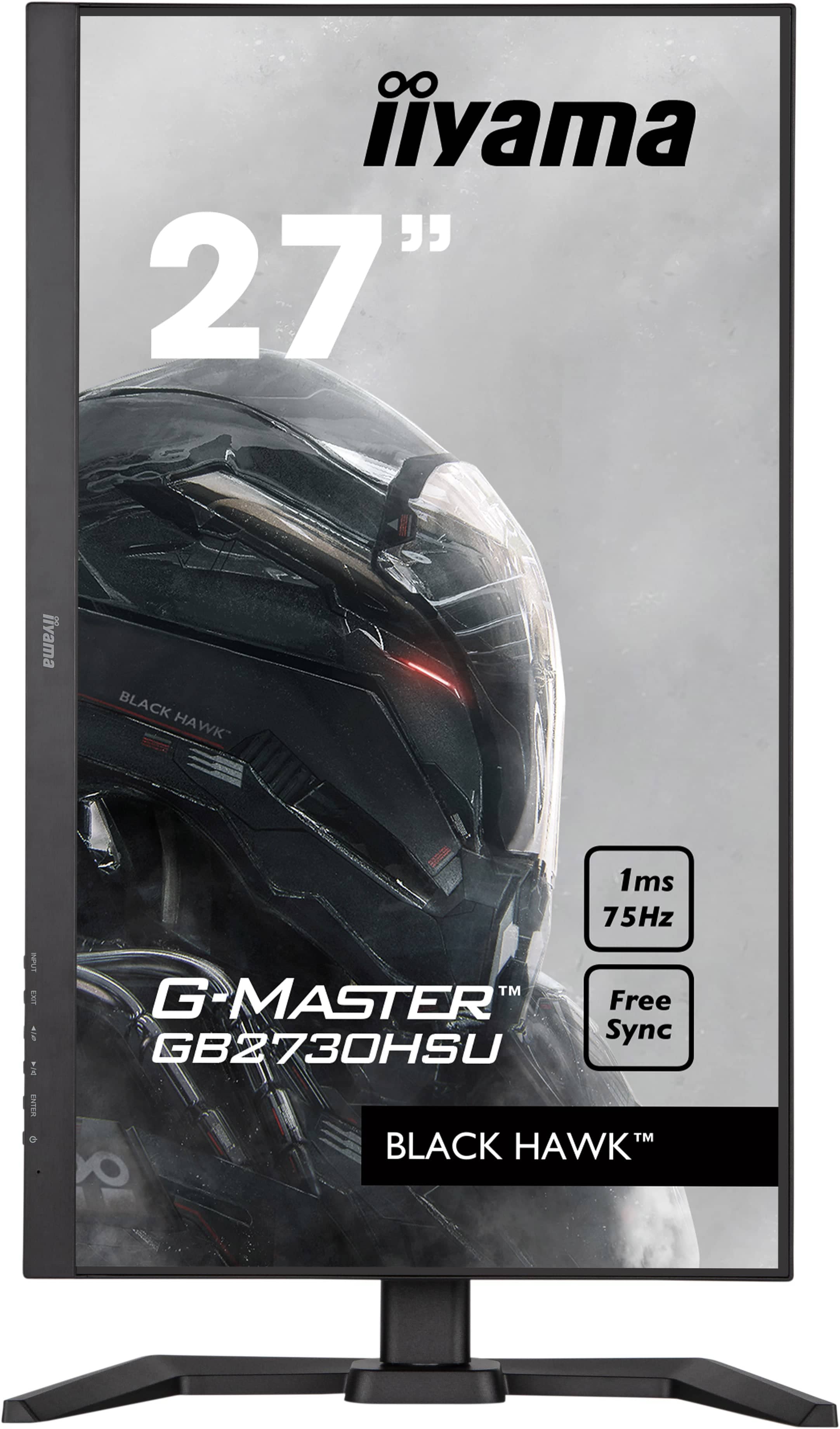 Iiyama G-MASTER GB2730HSU-B5 BLACK HAWK | 27" | 1920 x 1080 | 75Hz | Gaming