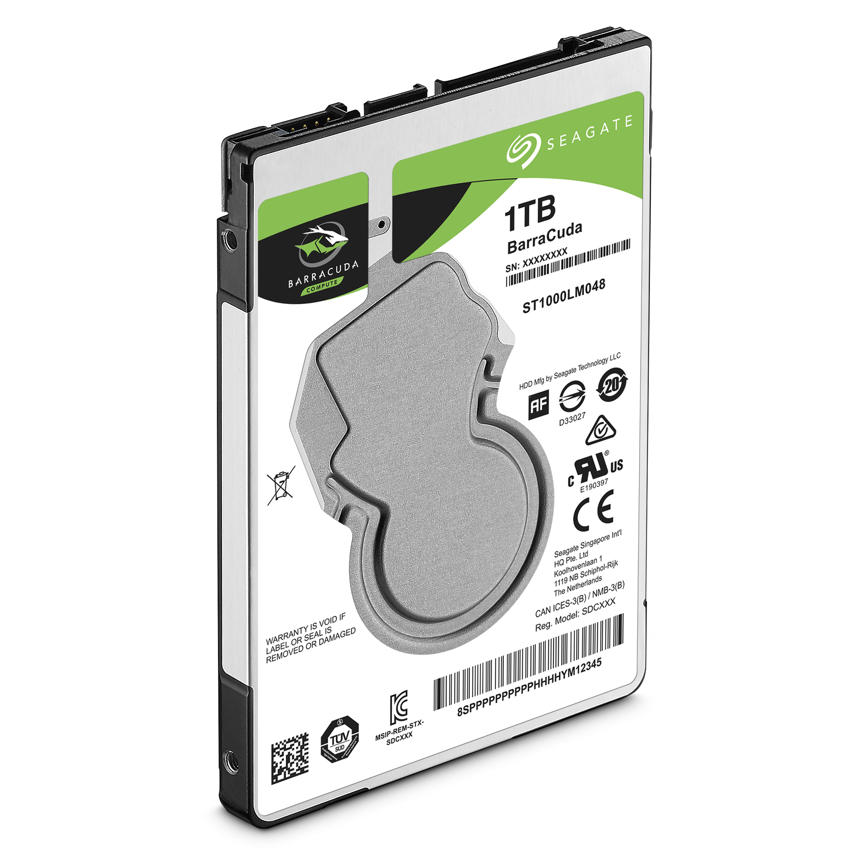 Seagate Guardian BarraCuda ST1000LM048 | Festplatte | 1TB | intern