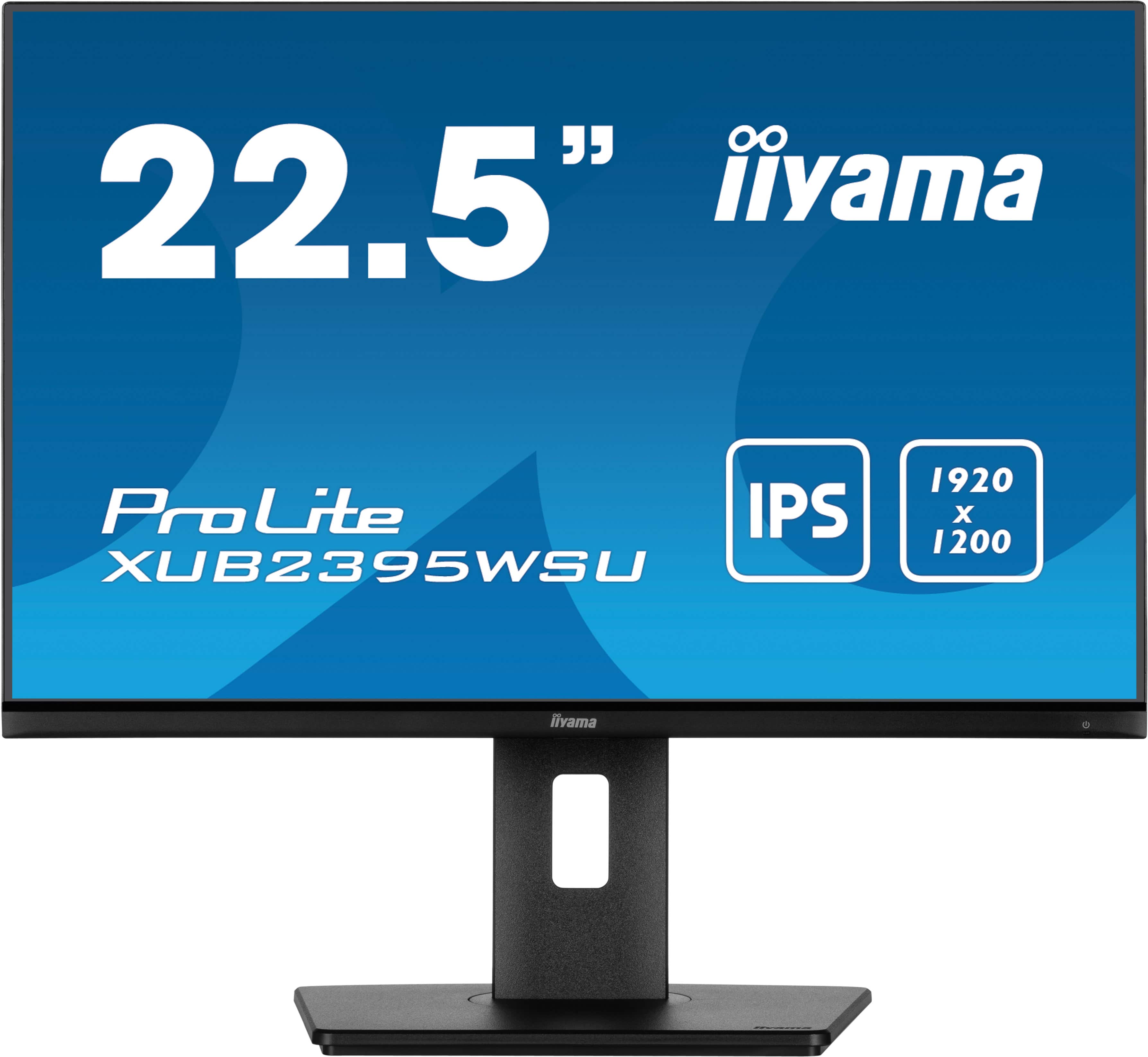 Iiyama ProLite XUB2395WSU-B5 | 22,5" Monitor mit IPS-Panel-Technologie, einer Auflösung von 1920 x 1200 und einem höhenverstellbaren Standfuß