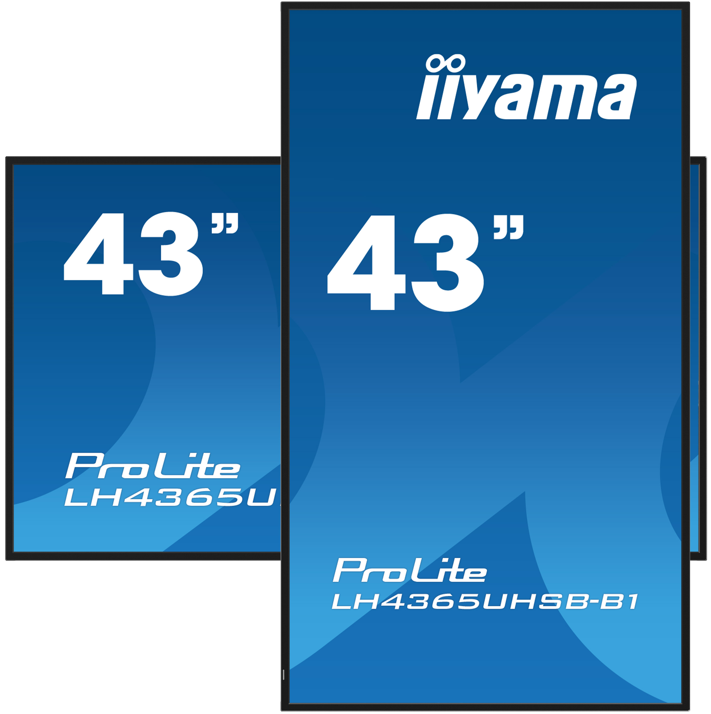 Iiyama ProLite LH4365UHSB-B1 | 43" Ultrahelles Digital Signage Display mit 4K, Android & 24/7 Dauerbetrieb Iiyama ProLite LH4365UHSB-B1 | 43" Ultrahelles Digital Signage Display mit 4K, Android & 24/7 Dauerbetrieb