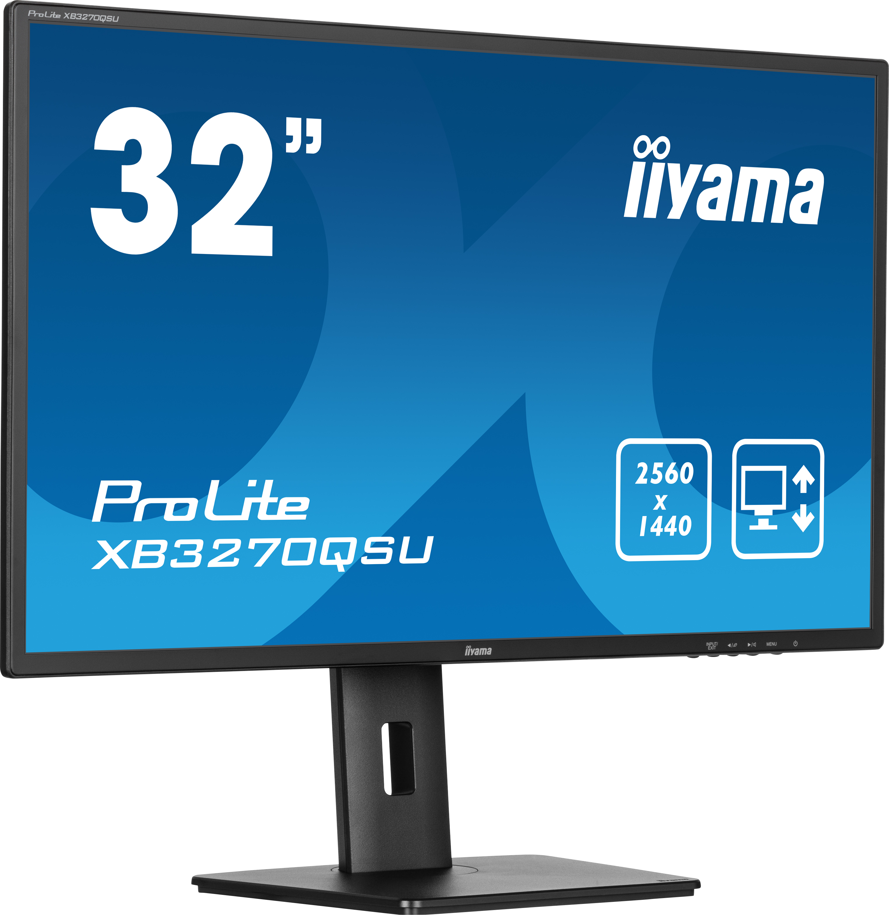 Iiyama ProLite XB3270QSU-B1 | 32" Monitor mit IPS-Panel-Technologie und WQHD-Auflösung Iiyama ProLite XB3270QSU-B1 | 32" Monitor mit IPS-Panel-Technologie und WQHD-Auflösung