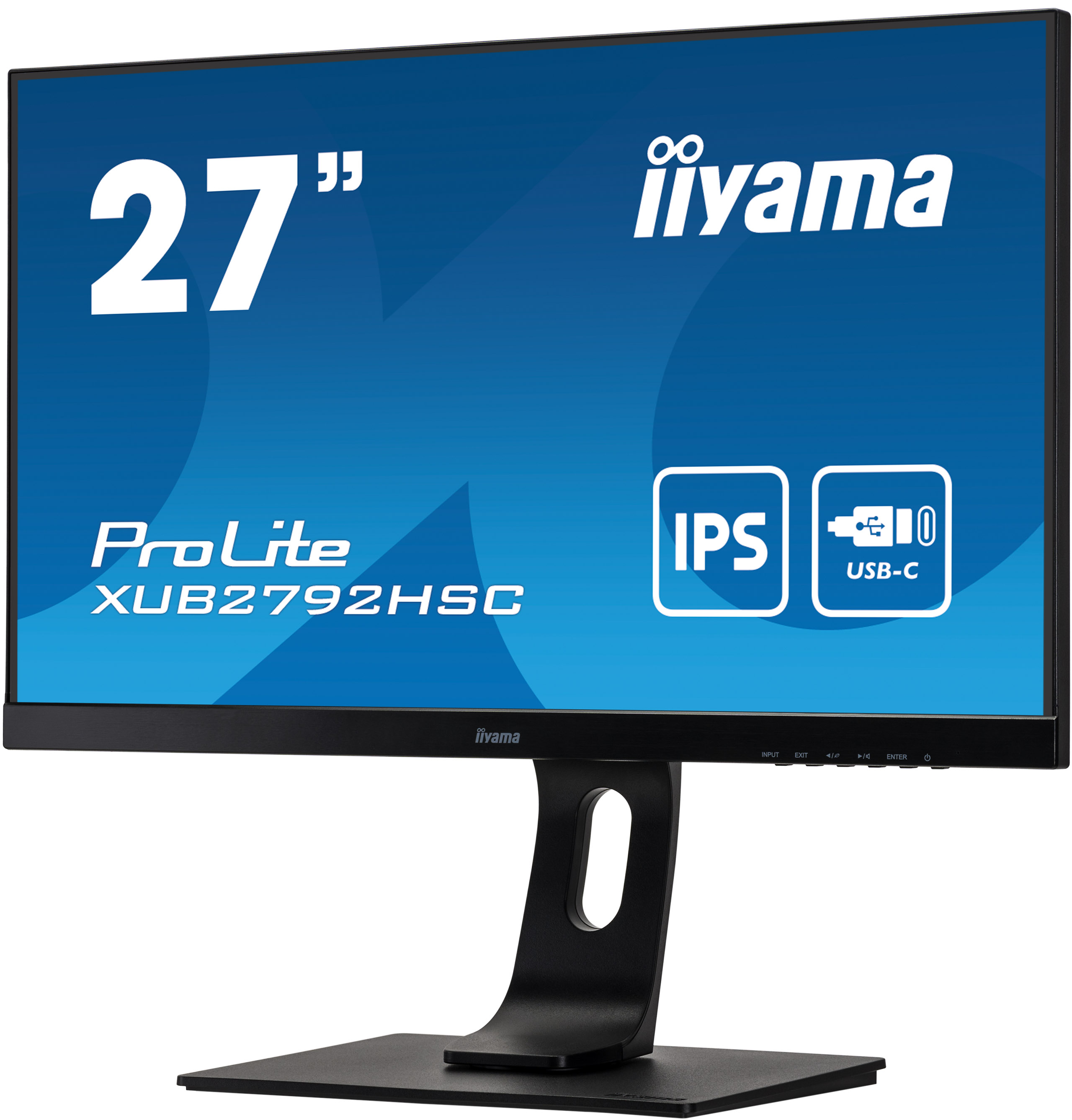 Iiyama ProLite XUB2792HSC-B1 | 27" (68,6cm) | USB-C-Anschluss und IPS-Panel