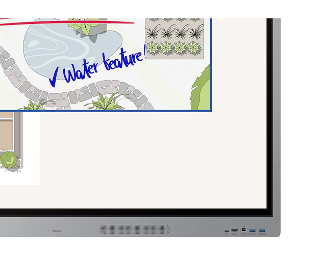 Samsung WE65FX | 65 Zoll | 4K UHD | 3840 x 2160 Pixel | Whiteboard Display