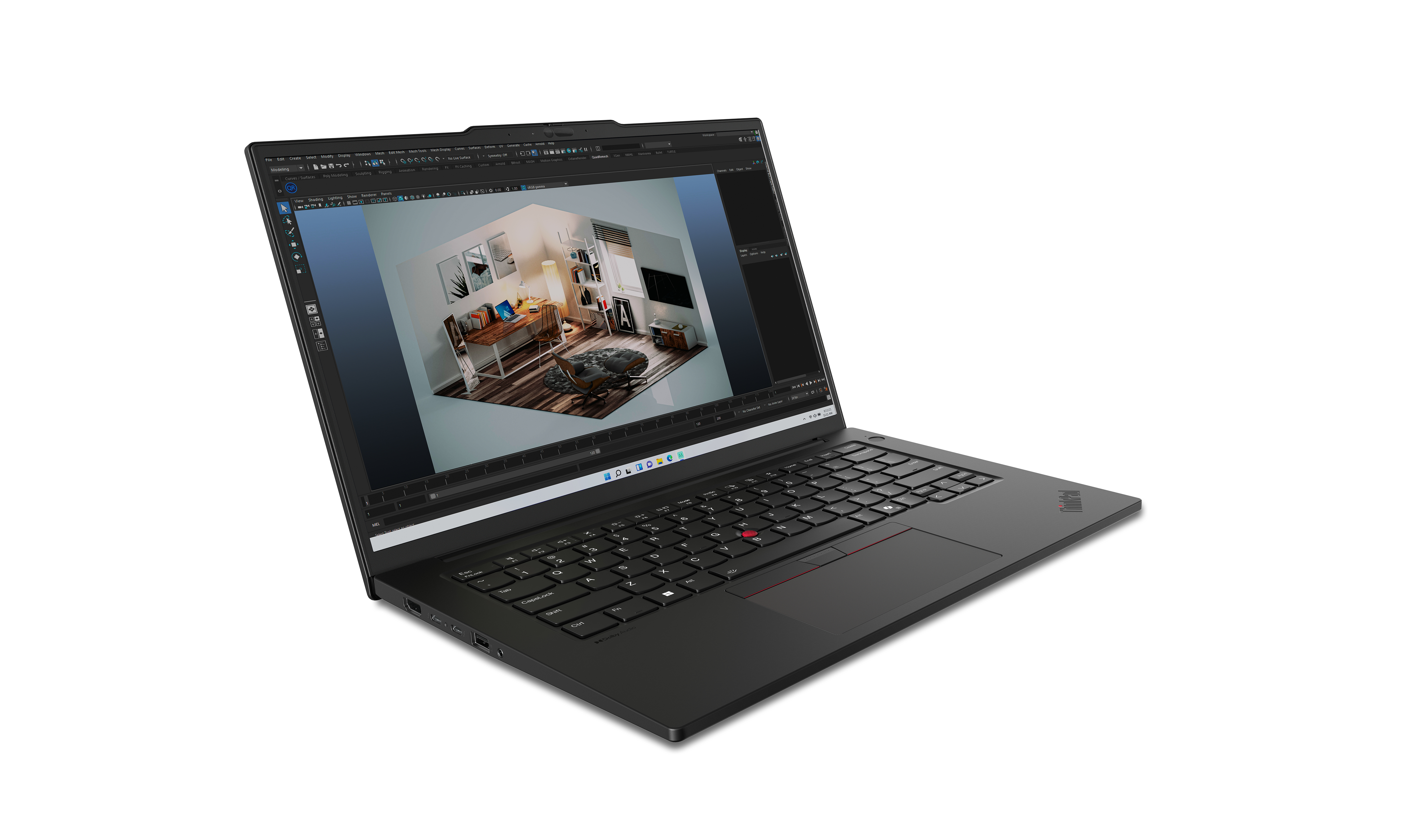 Lenovo  ThinkPad P14s Gen5 | 14,0" QHD+ | Ultra 7 | 64GB RAM | 1024GB SSD | RTX500 ADA | Windows 11 Pro | mobile Workstation